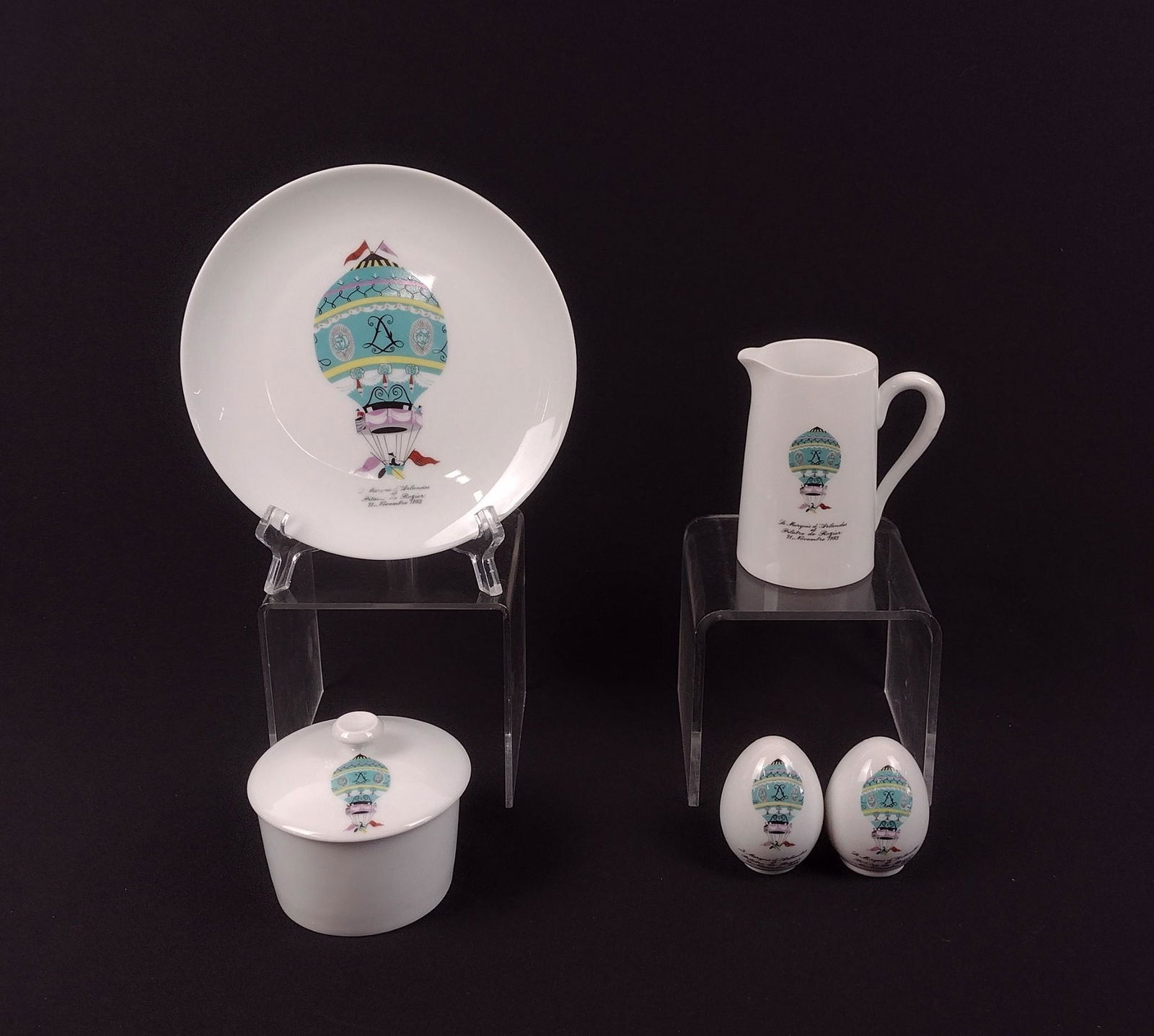 5 Pcs Mayhew Porcelain Servingware (1 of 2)