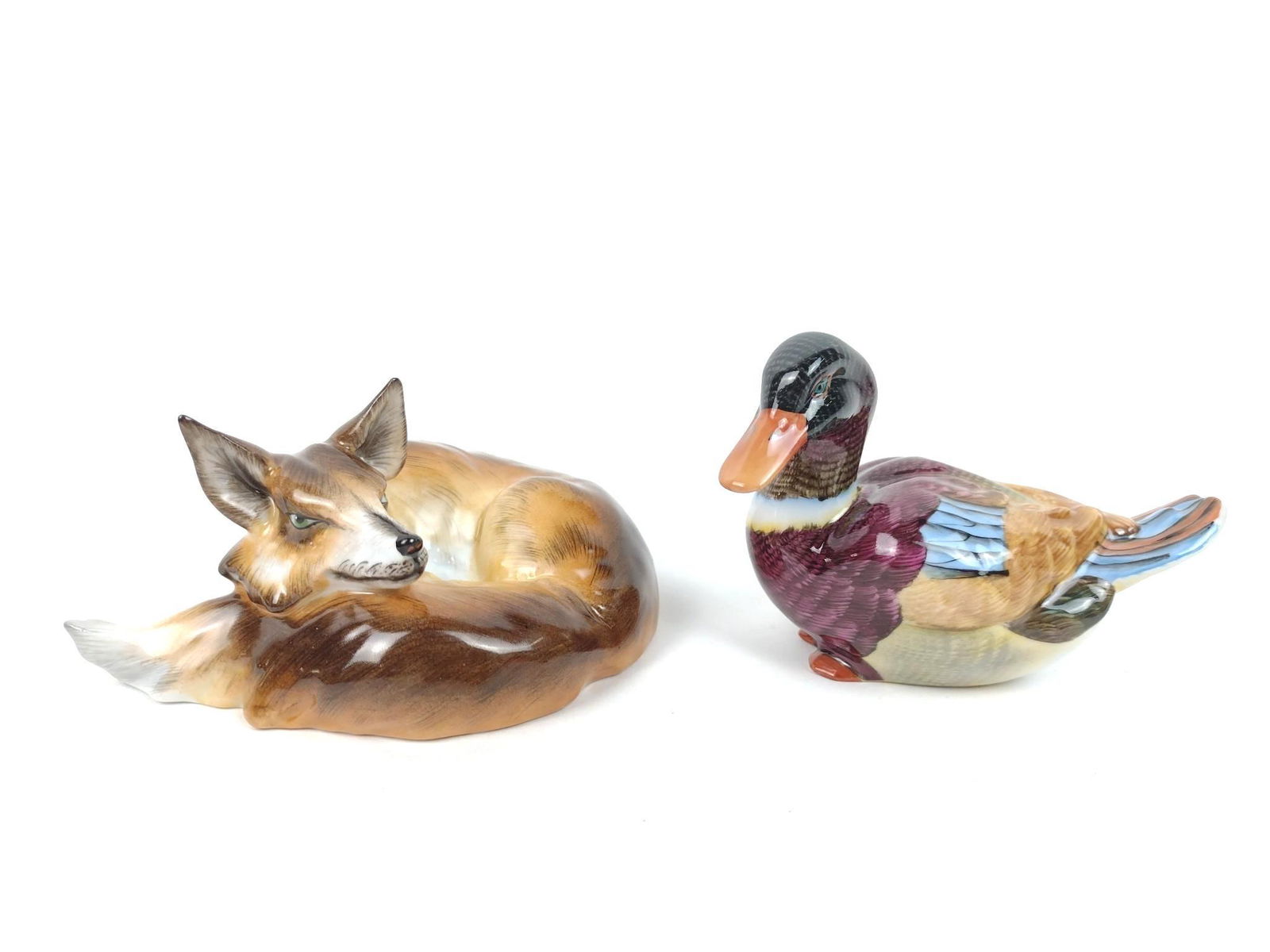 2 Herend Figurines Incl Fox (1 of 4)