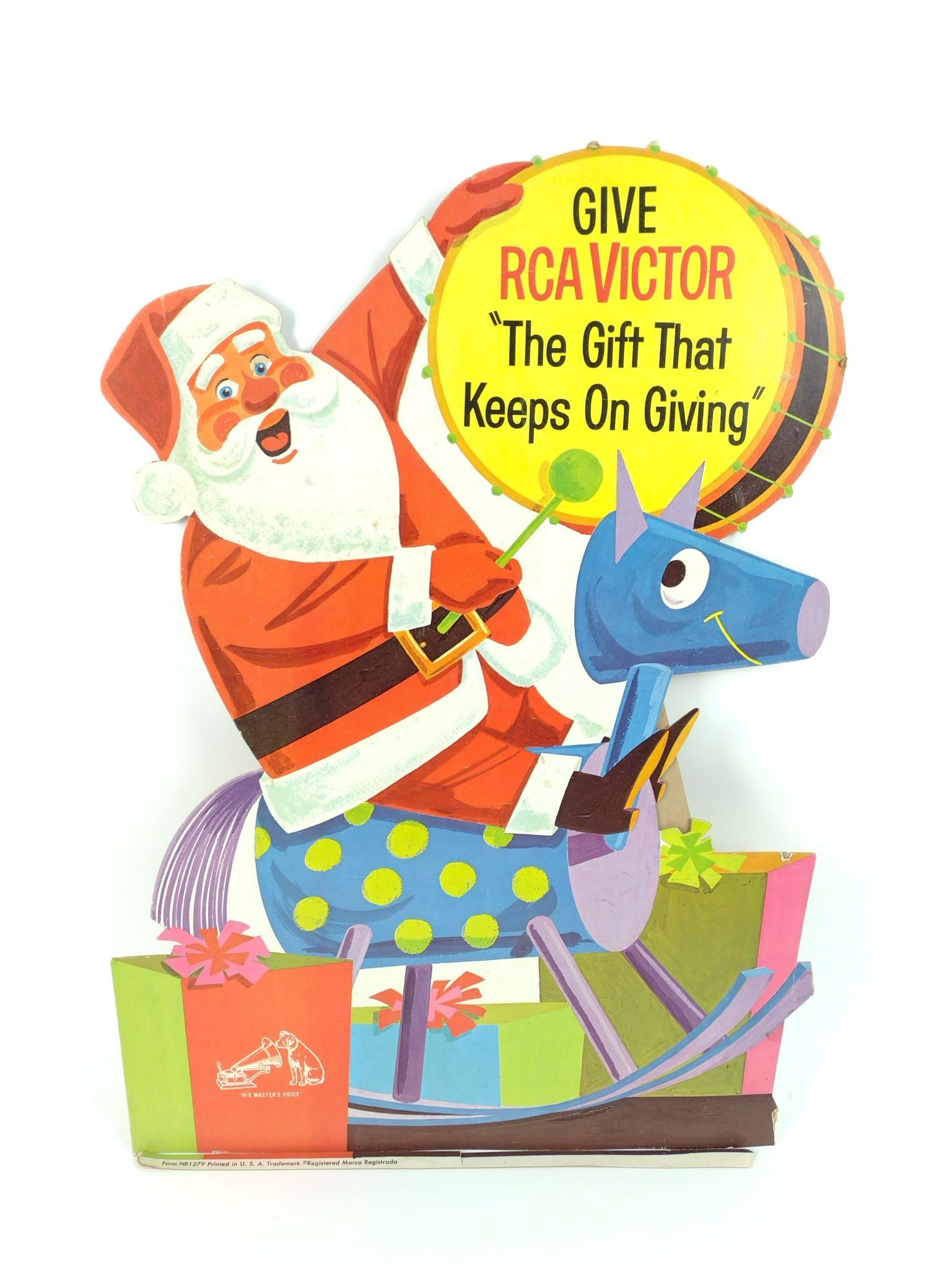 RCA Victor Advertising Sign (1 of 3)