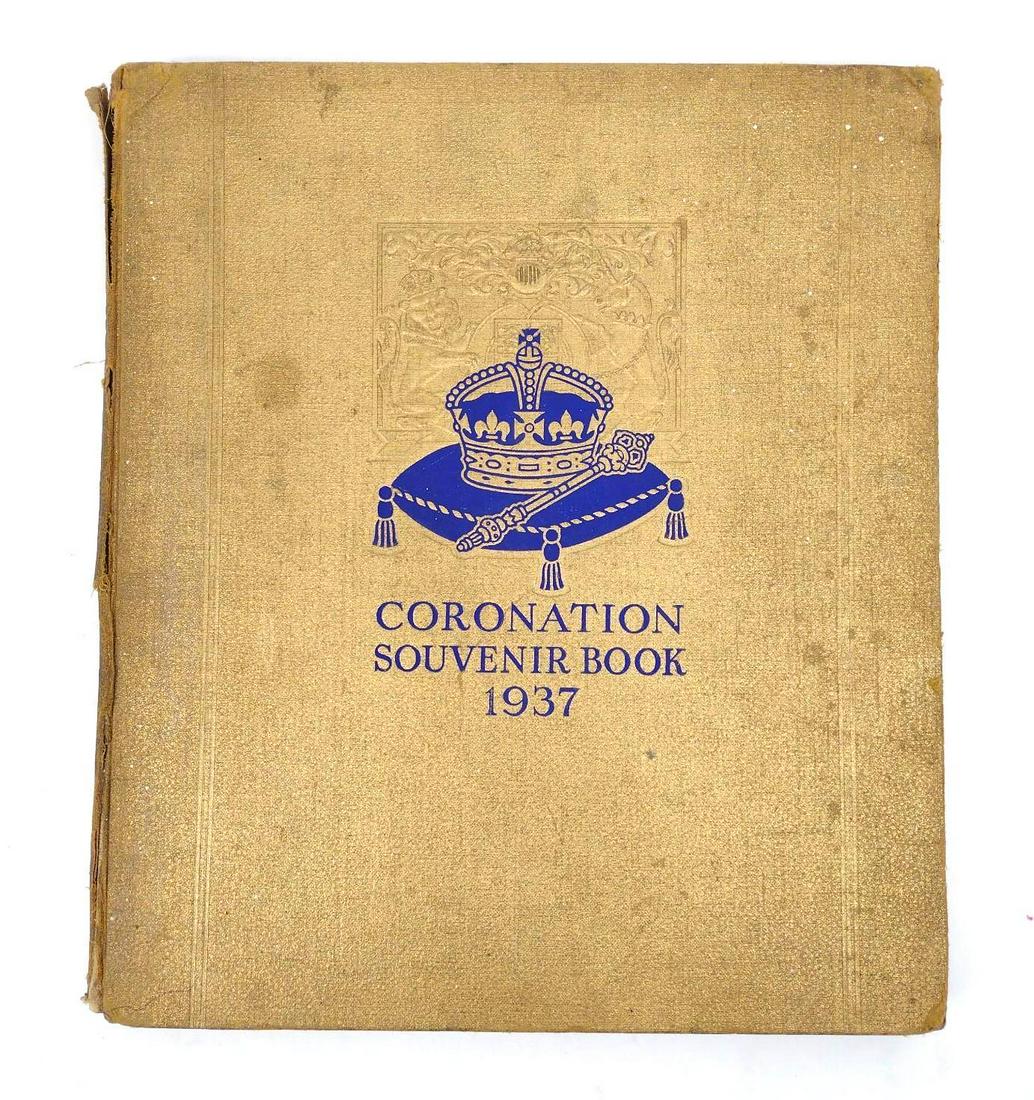1937 Edward VIII Coronation Souvenir Book (1 of 12)