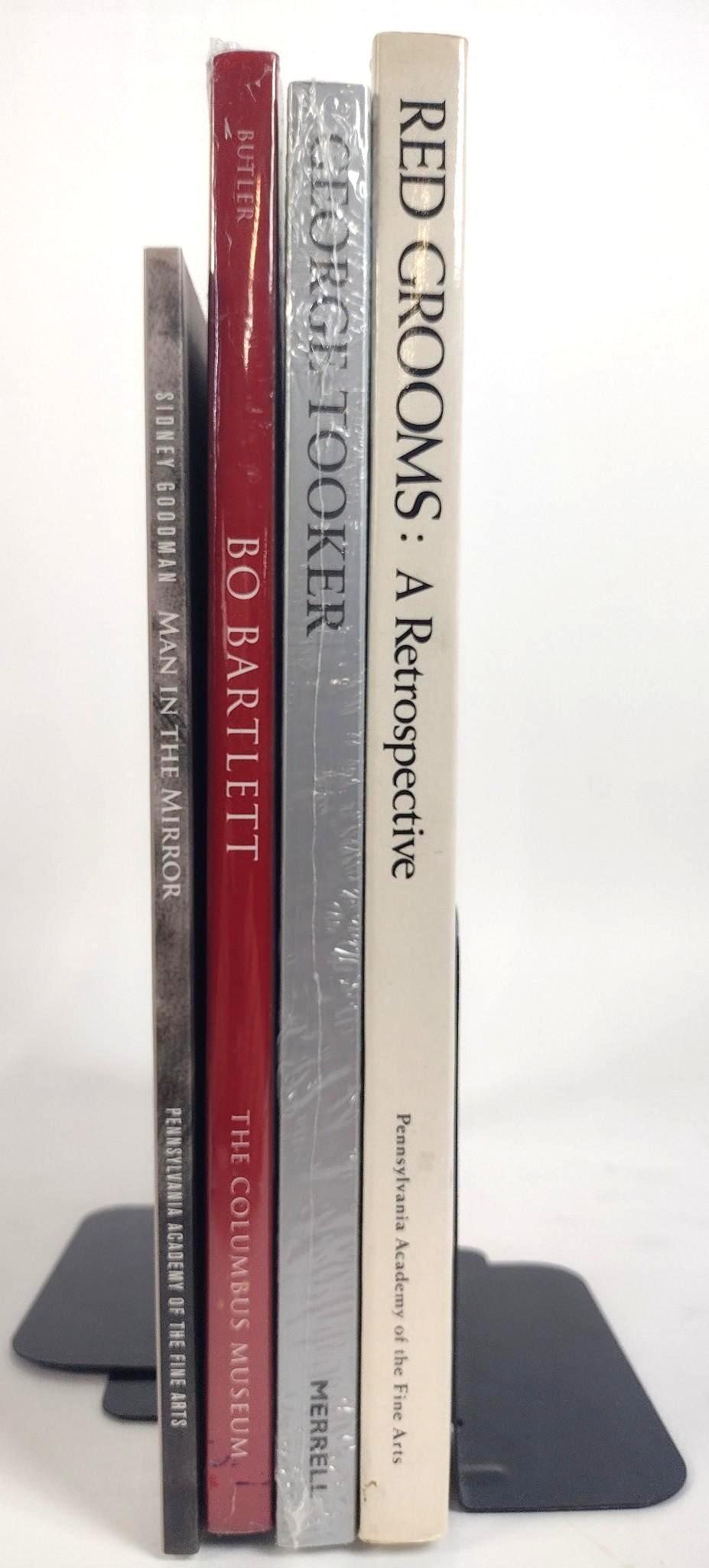 4 Art Books incl George Tooker: Also includes Bo Bartlett and 2 books by the Pennsylvania Academy of Fine Arts. EL From the estate of Robert Harman. IMPORTANT: Before bidding, please read the terms and conditions. When you registere