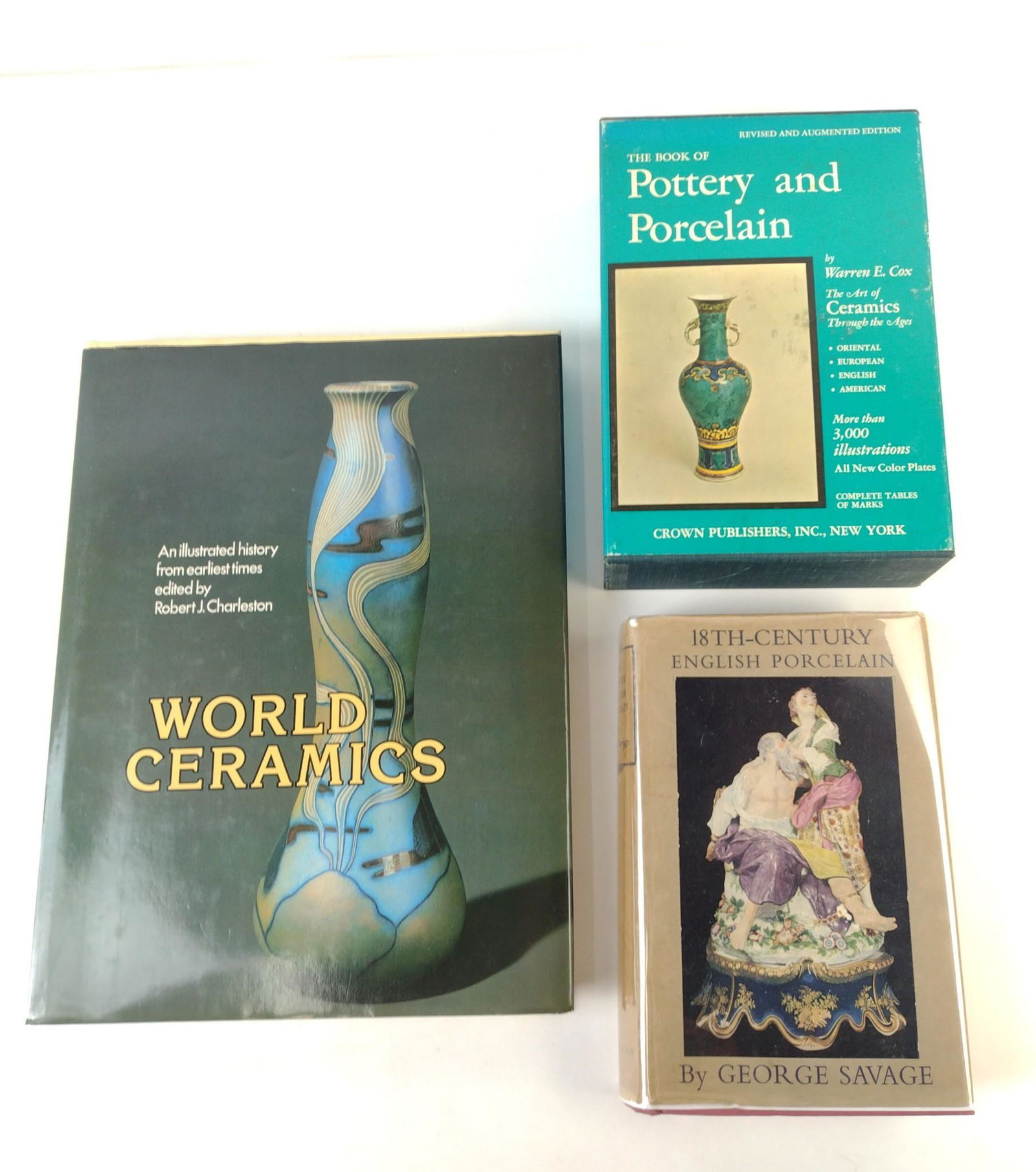 4 Ceramics Books incl 18th Century English Porcelain (1 of 20)