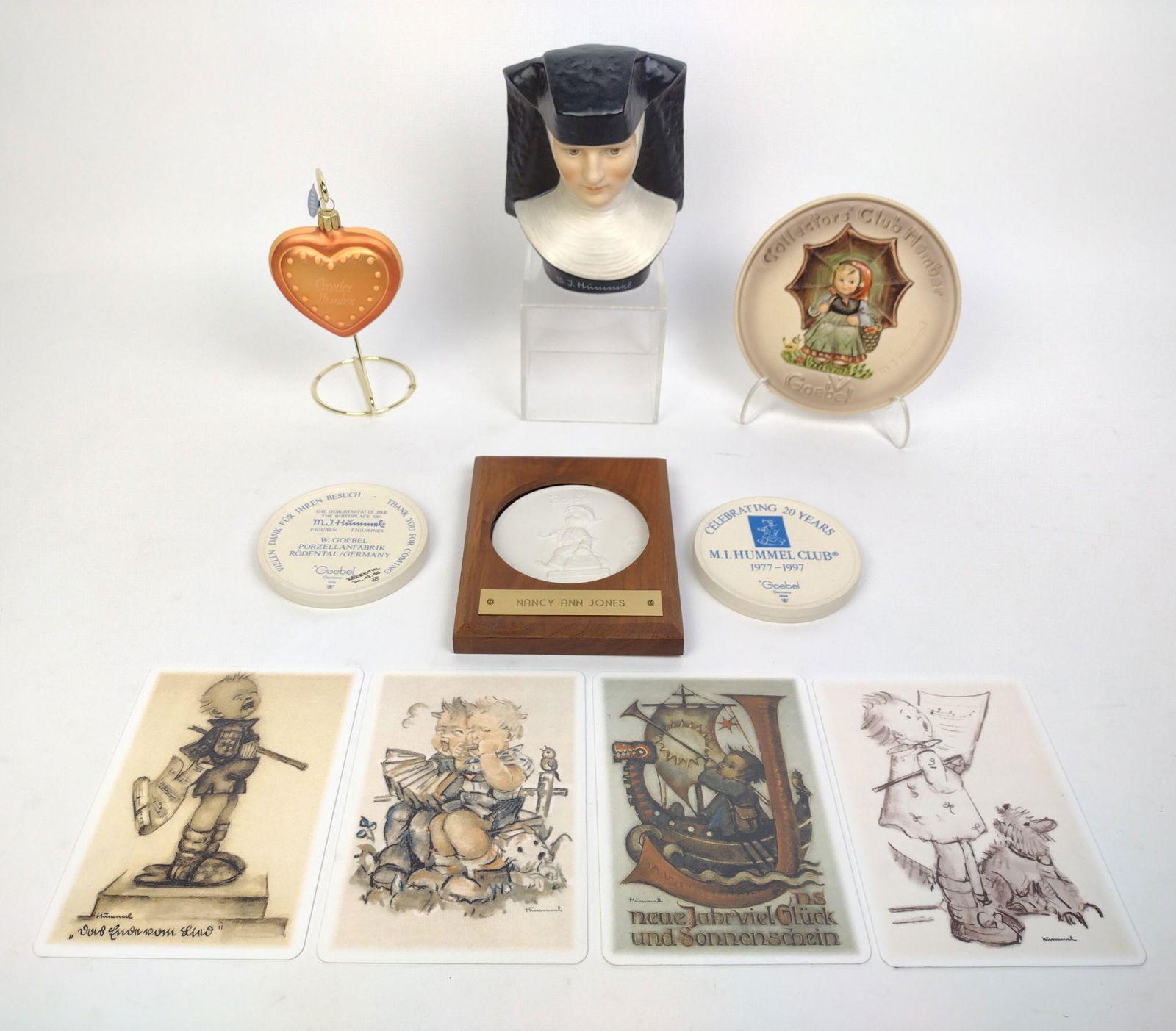 10 Hummel Plaques & Goebel Nun (1 of 12)