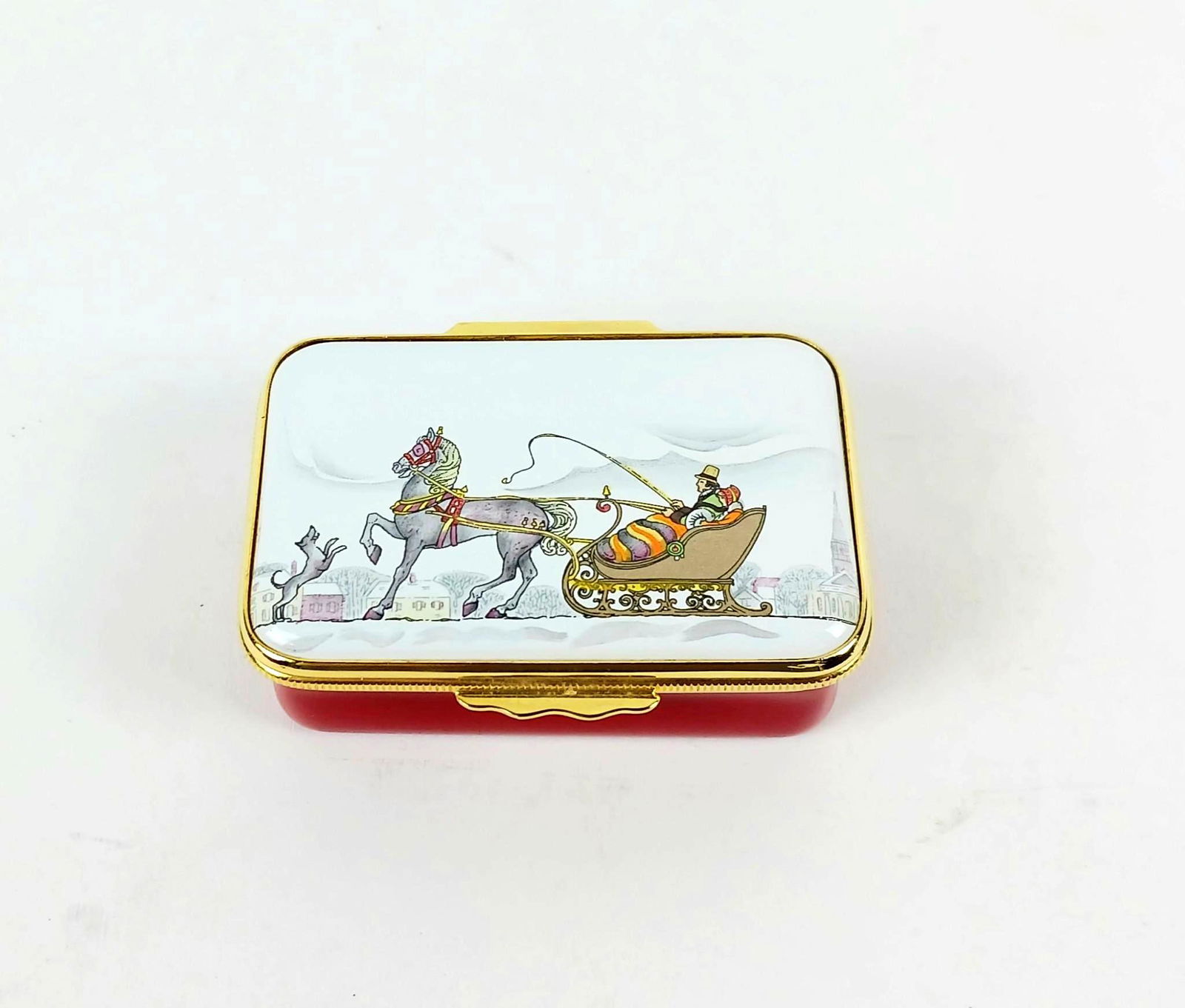 Tiffany & Co. Halcyon Days Enamel Trinket Box (1 of 4)