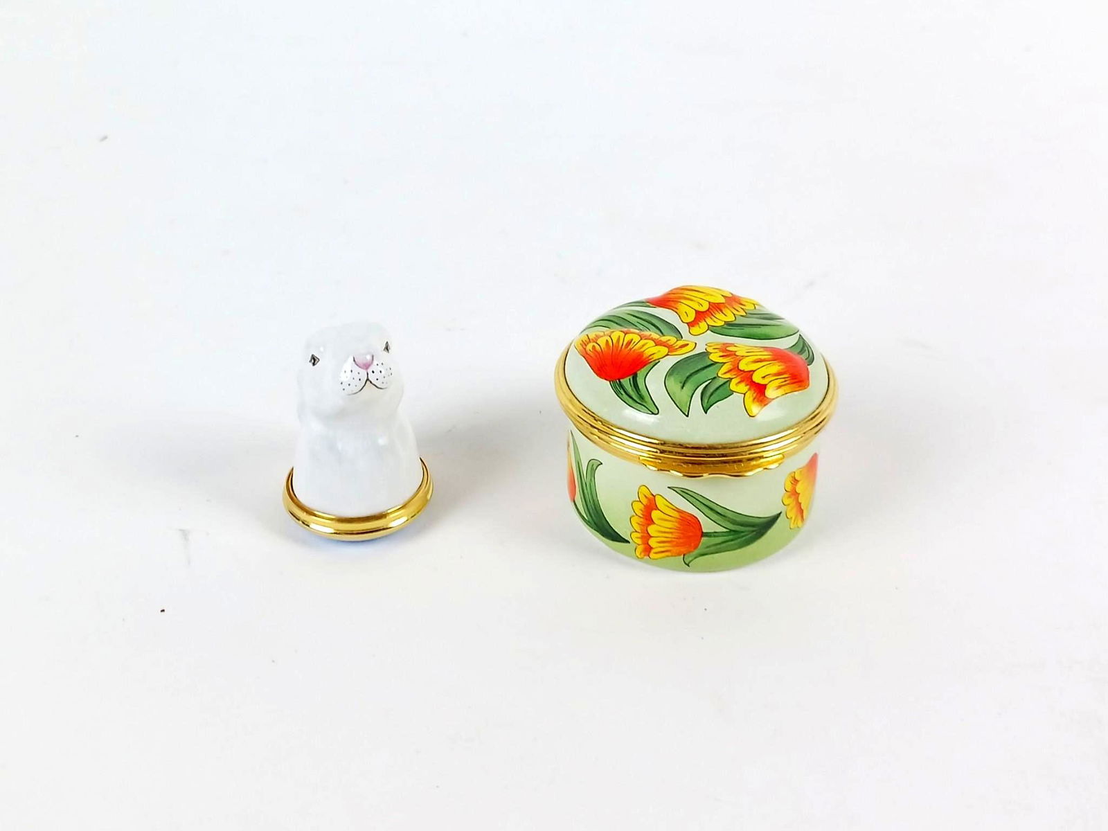 2 Halcyon Days Enamels Trinket Boxes (1 of 8)