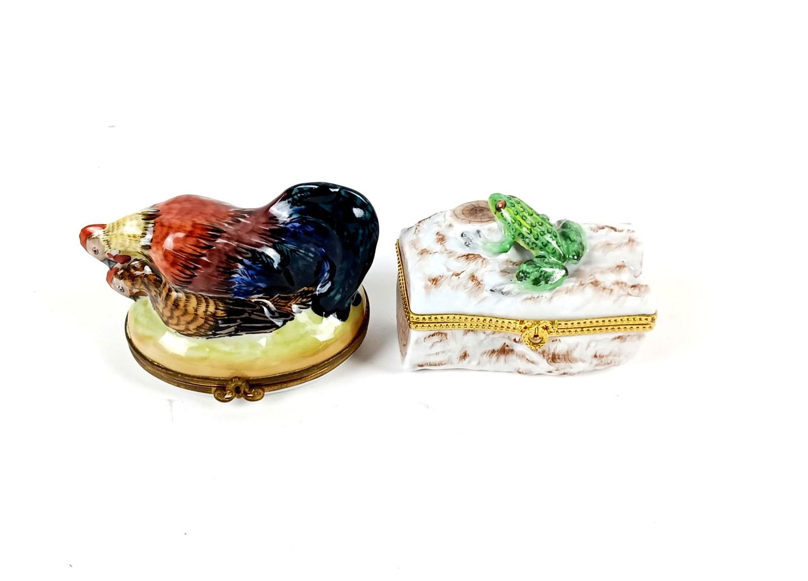2 Trinket Boxes incl Roosters (1 of 7)