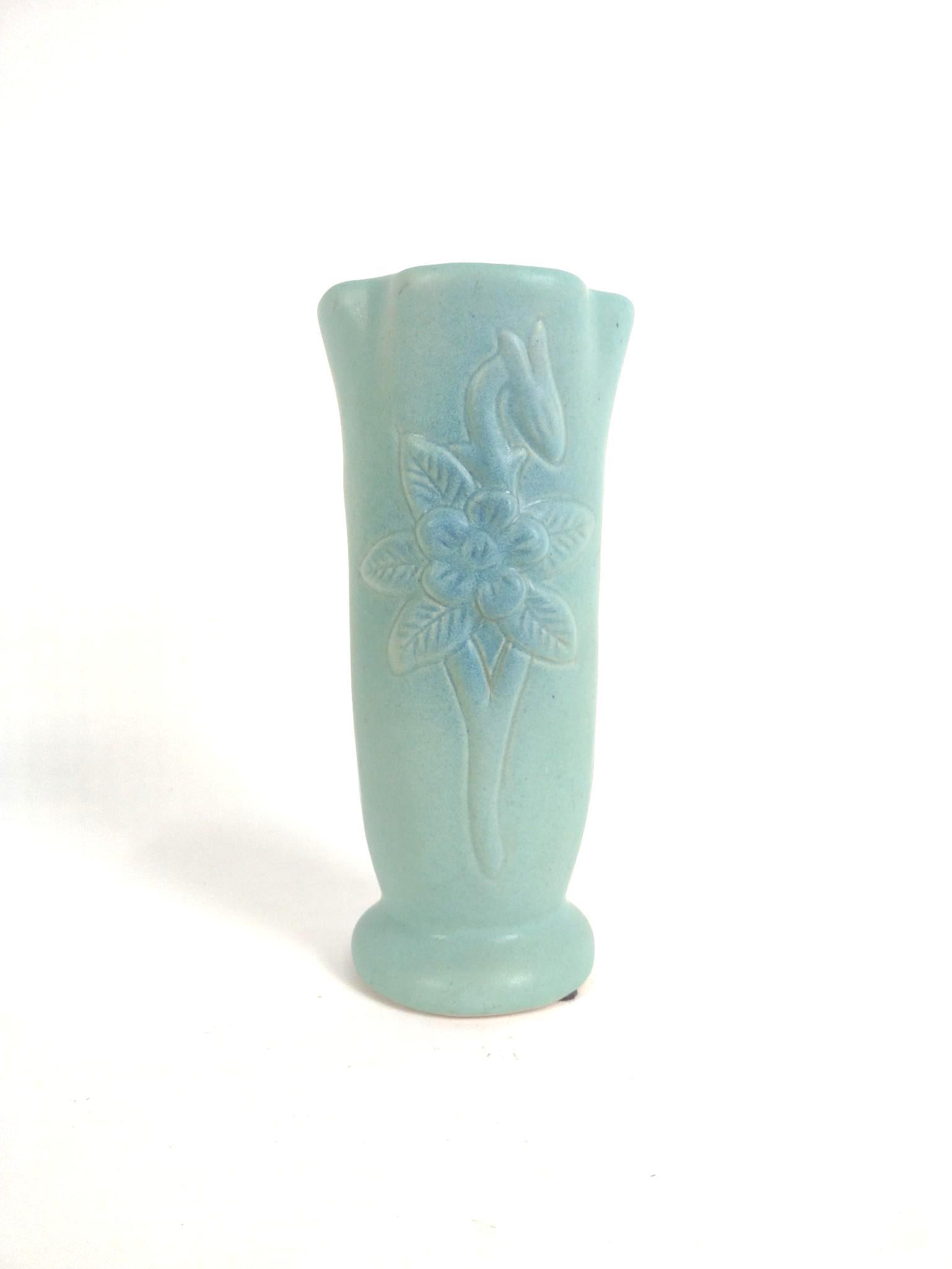 8" Van Briggle Vase (1 of 3)