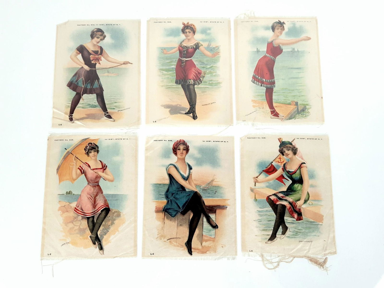 6 Women in Swimsuit Tobacco Silks (1 of 8)