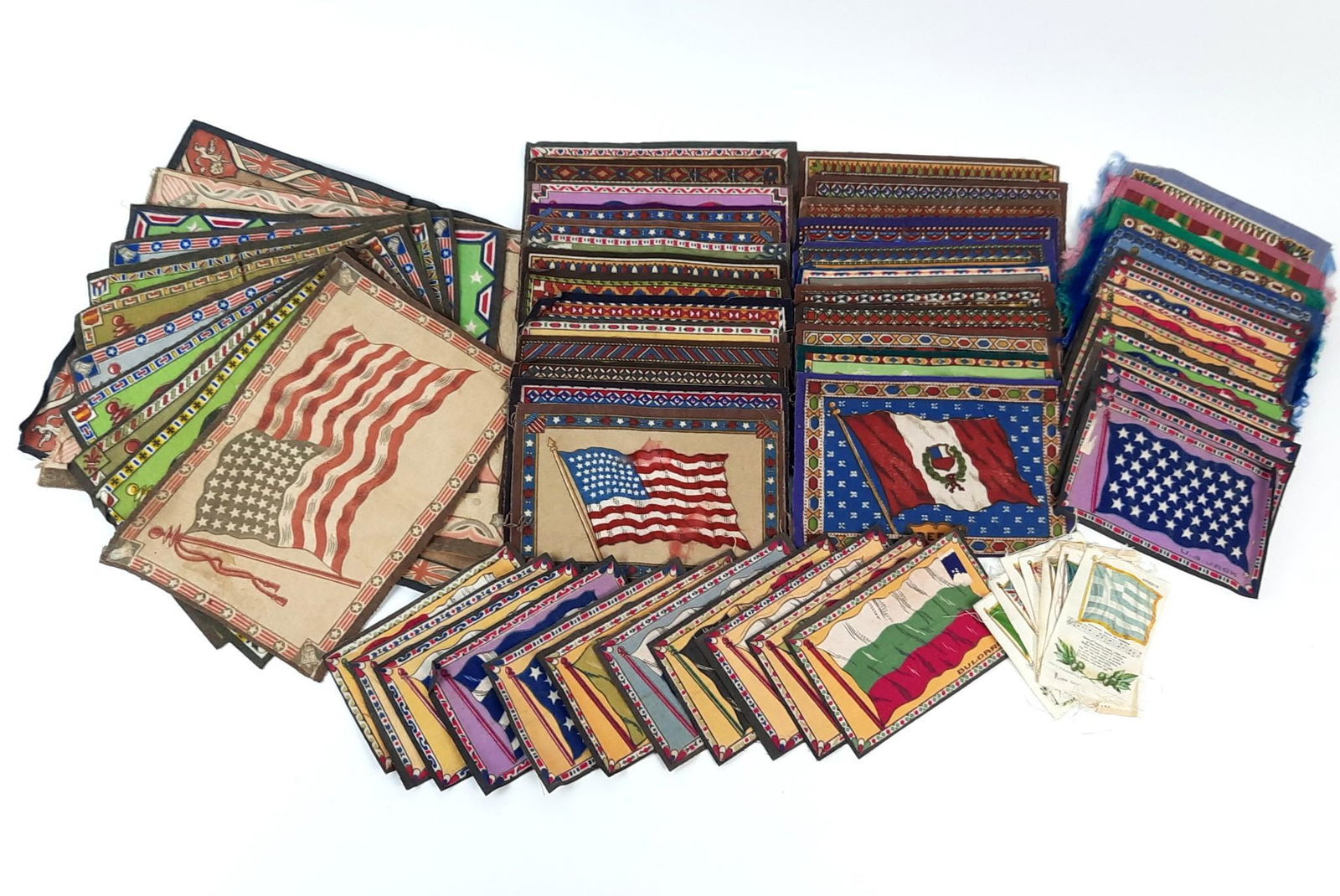 67 Tobacco Felts and Silks of International Flags (1 of 9)