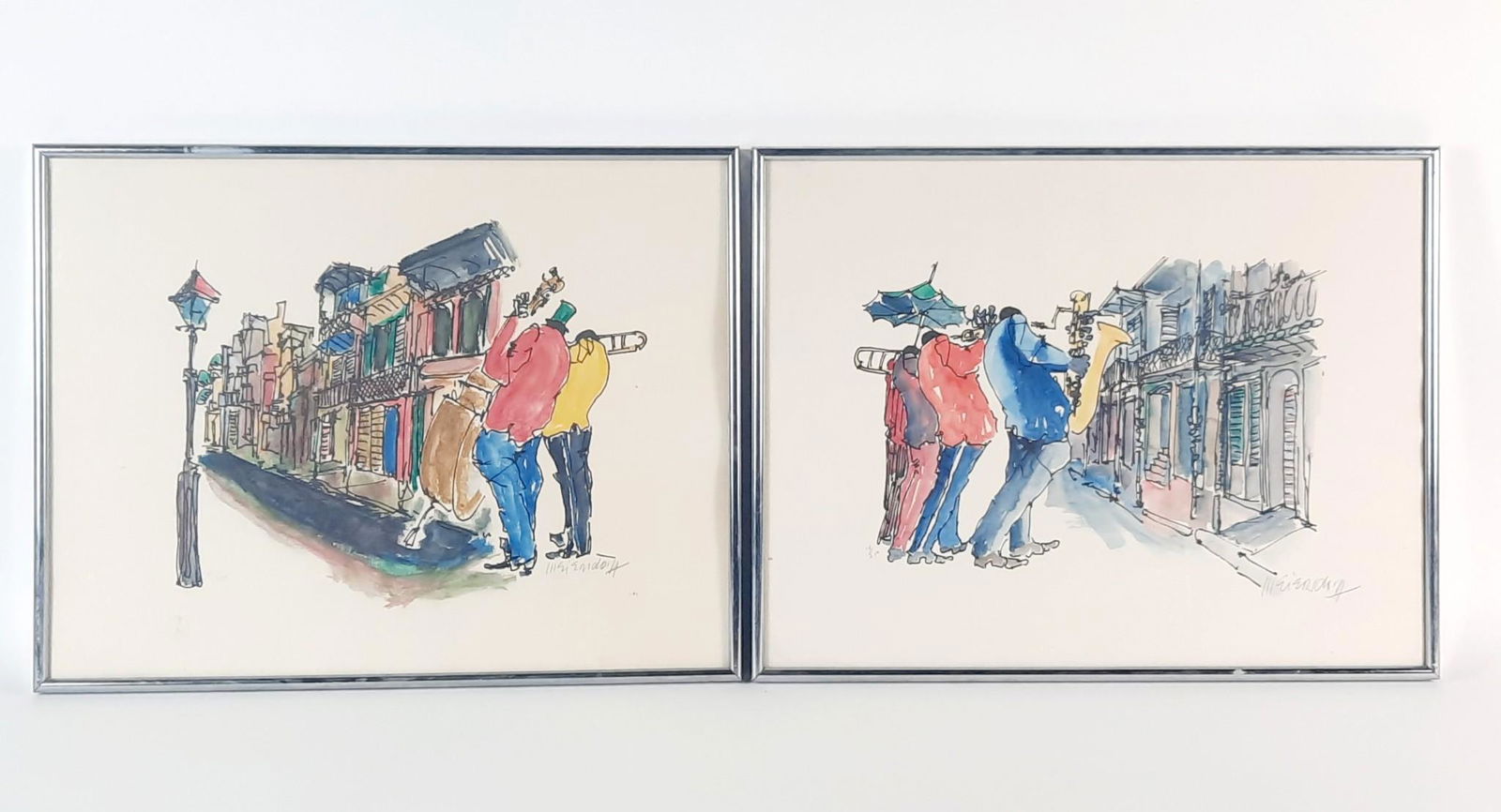 2 Leo Meiersdorff Ltd Ed New Orleans Street Musician Prints (1 of 6)