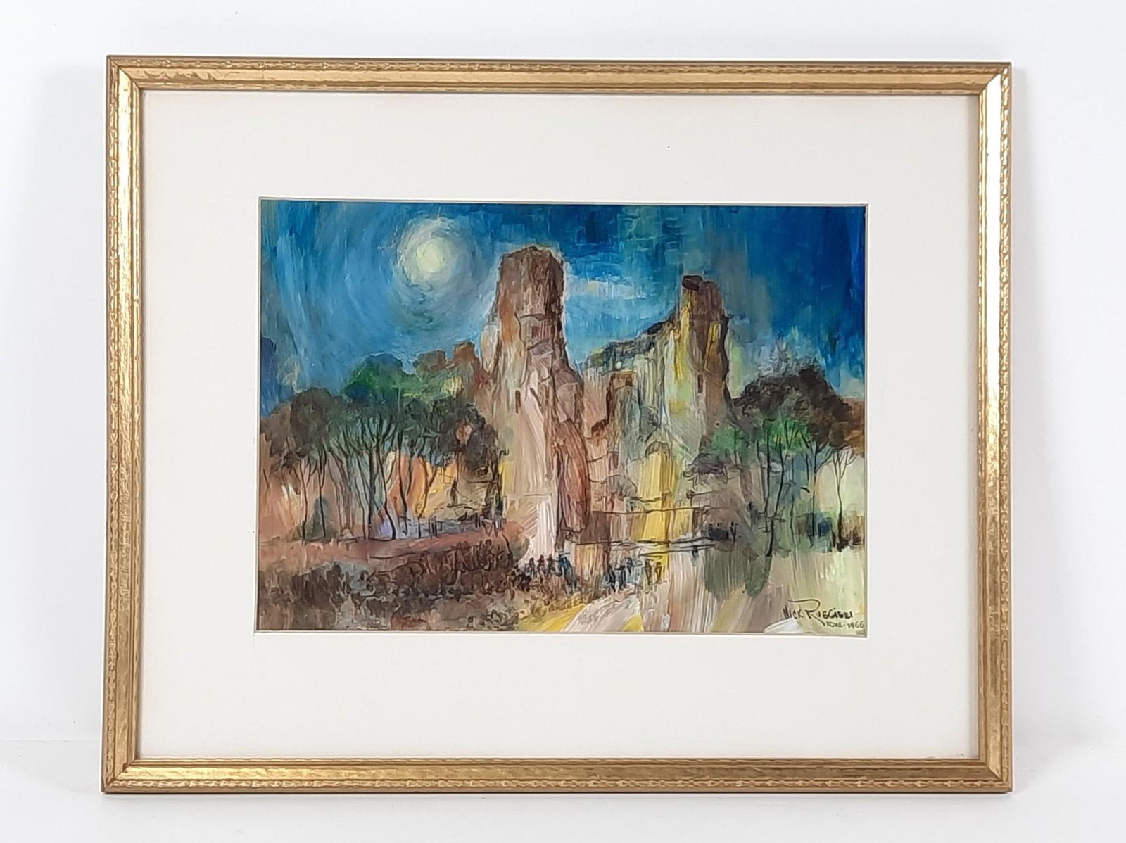 Nick Ruggieri "The Caracalla Bath, Rome" Painting (1 of 5)