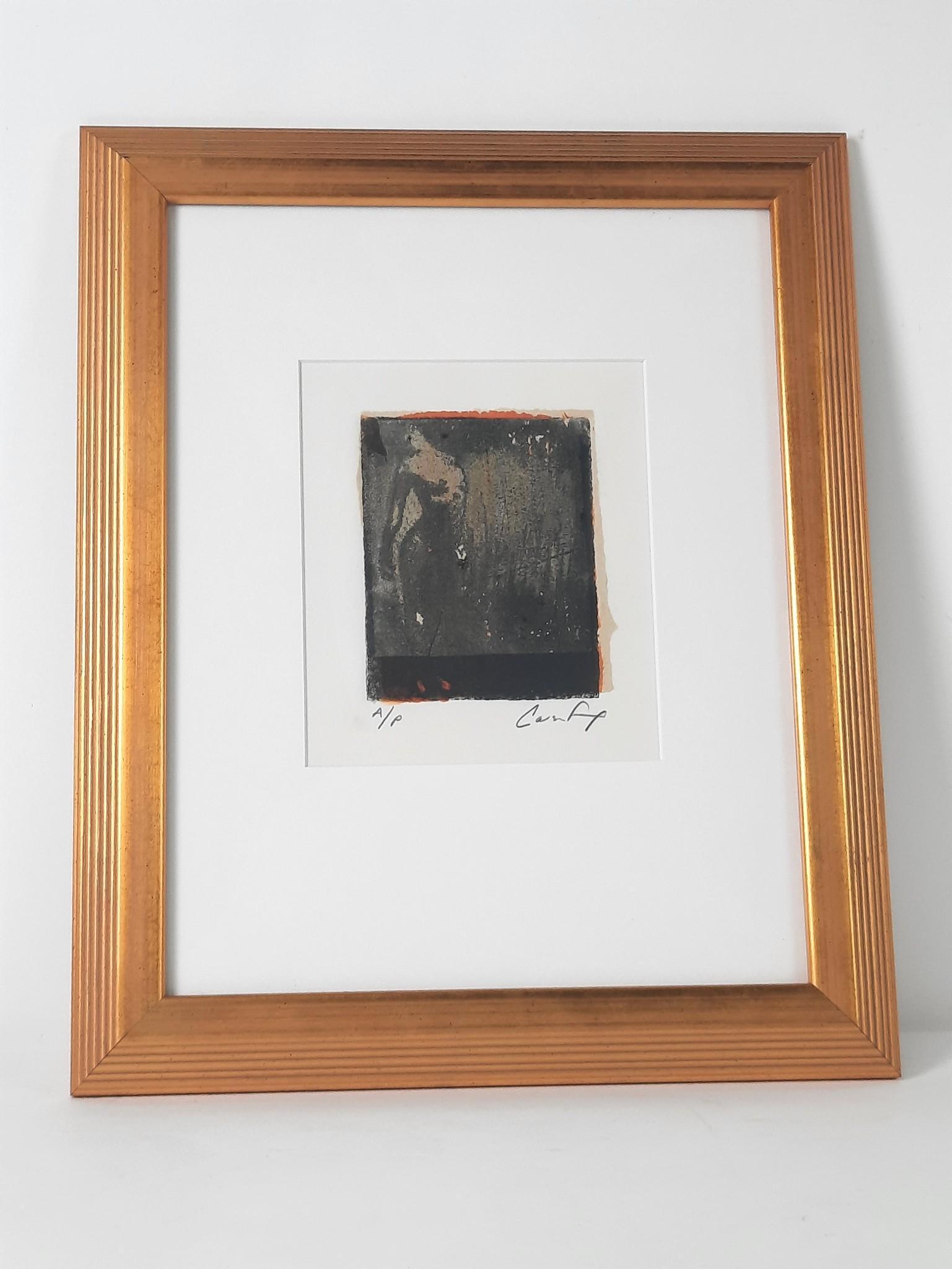 Carson Fox Nude Woman with Arched Back Artist Proof Print: Also known as Carson Fox Blackburn. Carson Fox received her MFA from Mason Gross School of the Arts at Rutgers University, her BFA from University of Pennsylvania, and a four-year studio certificate f