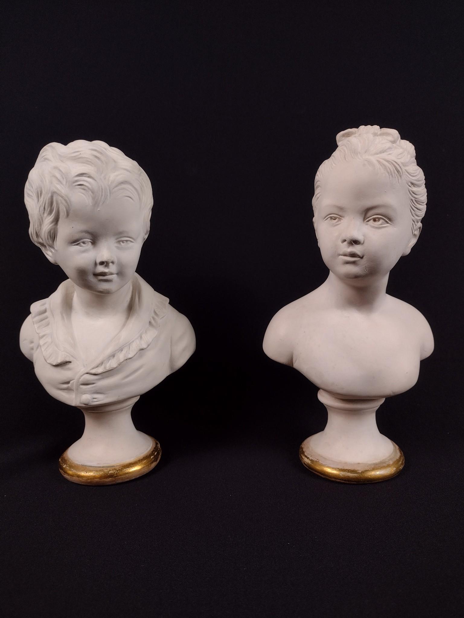 Pr of Barghese Boy and Girl Figurine: Made of bisque. Each approximately 5" wide X 9" high. IMPORTANT: Before bidding, please read the terms and conditions. When you registered for the auction you agreed to these terms and will be require