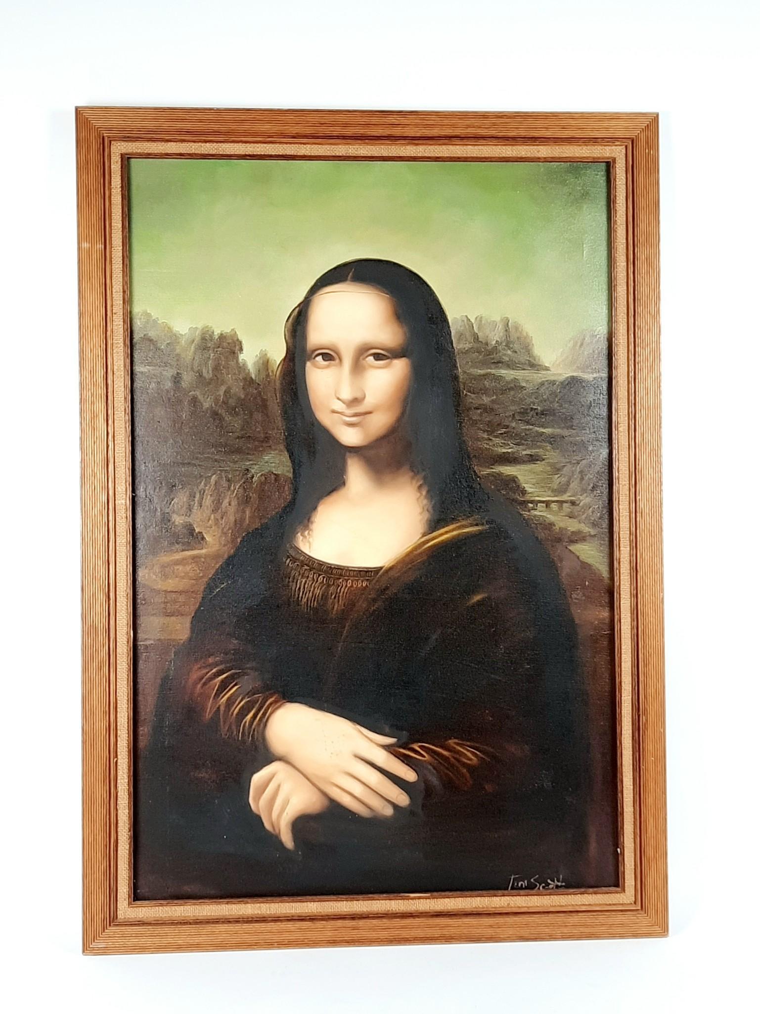 Tom Scott Mona Lisa Painting (1 of 2)