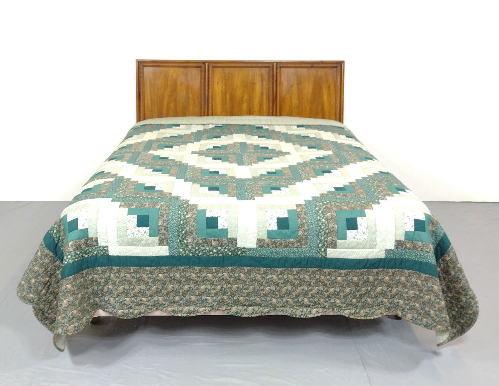 Full XL Bed with Mattress, Box Spring and Bedding (1 of 3)