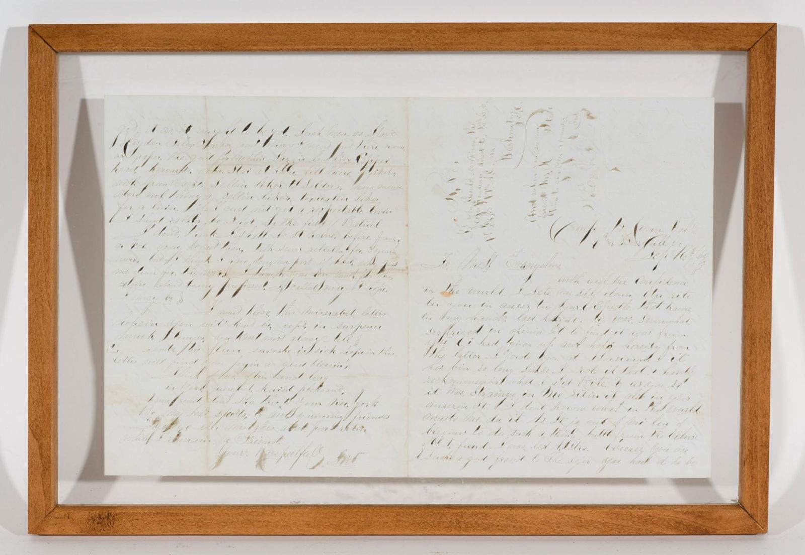 1864 Civil War Letter (1 of 3)
