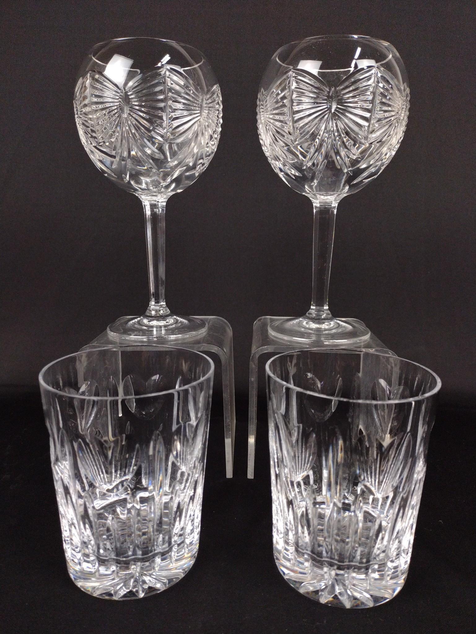 4 Pcs Waterford Glassware incl Hearts (1 of 4)