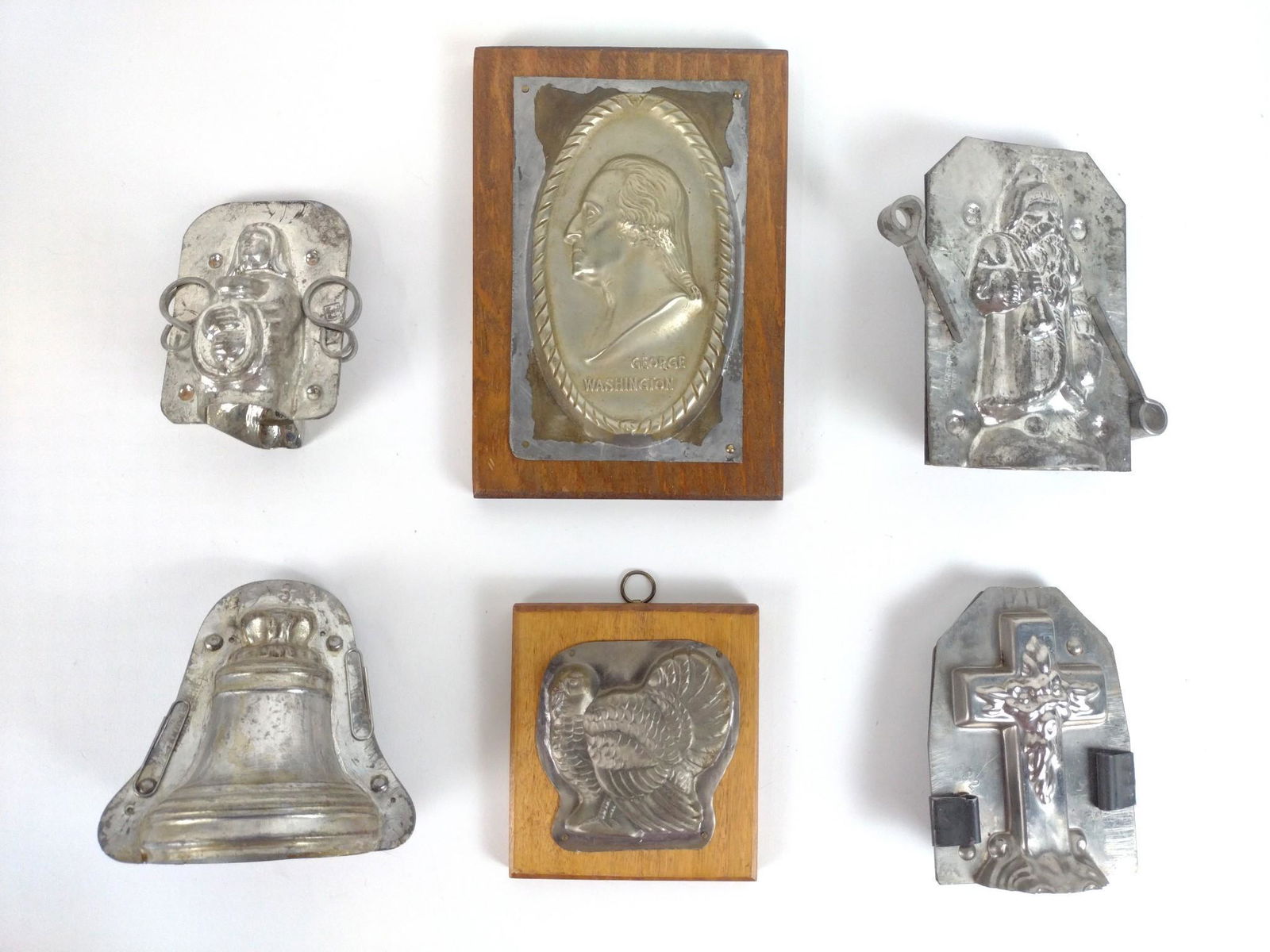 5 Vintage Holiday Chocolate Molds Includes Thanksgiving (1 of 4)