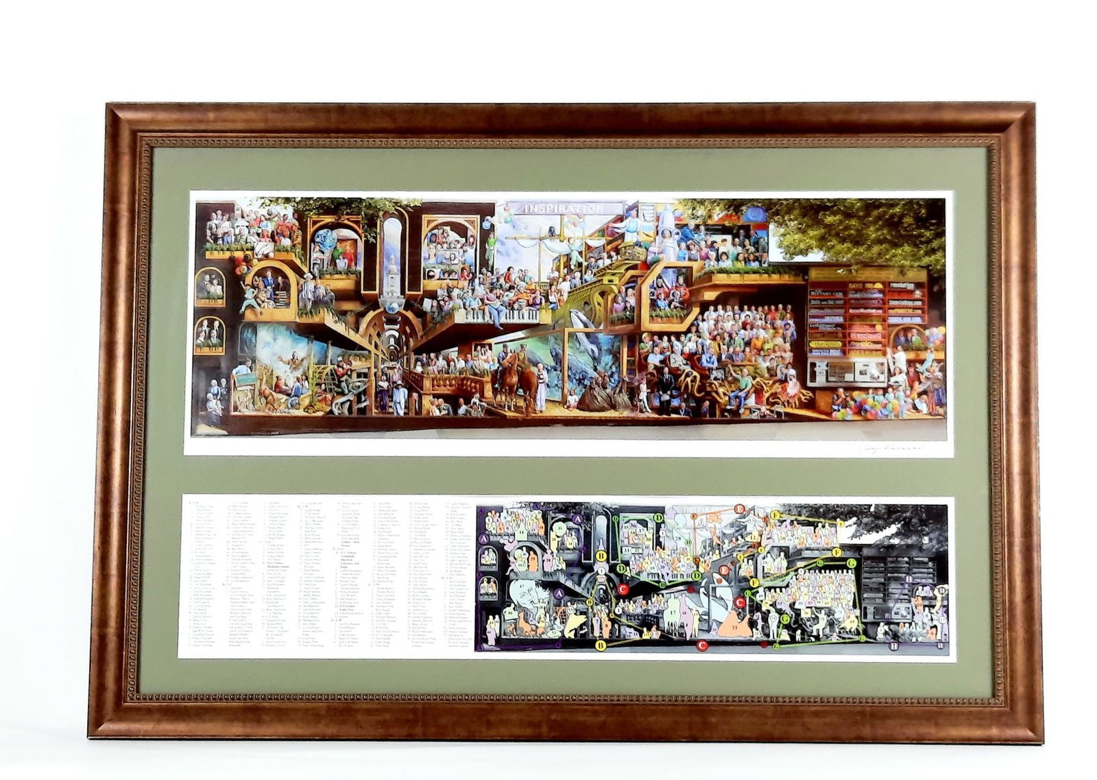 Identification Print of State College, PA Mural (1 of 10)