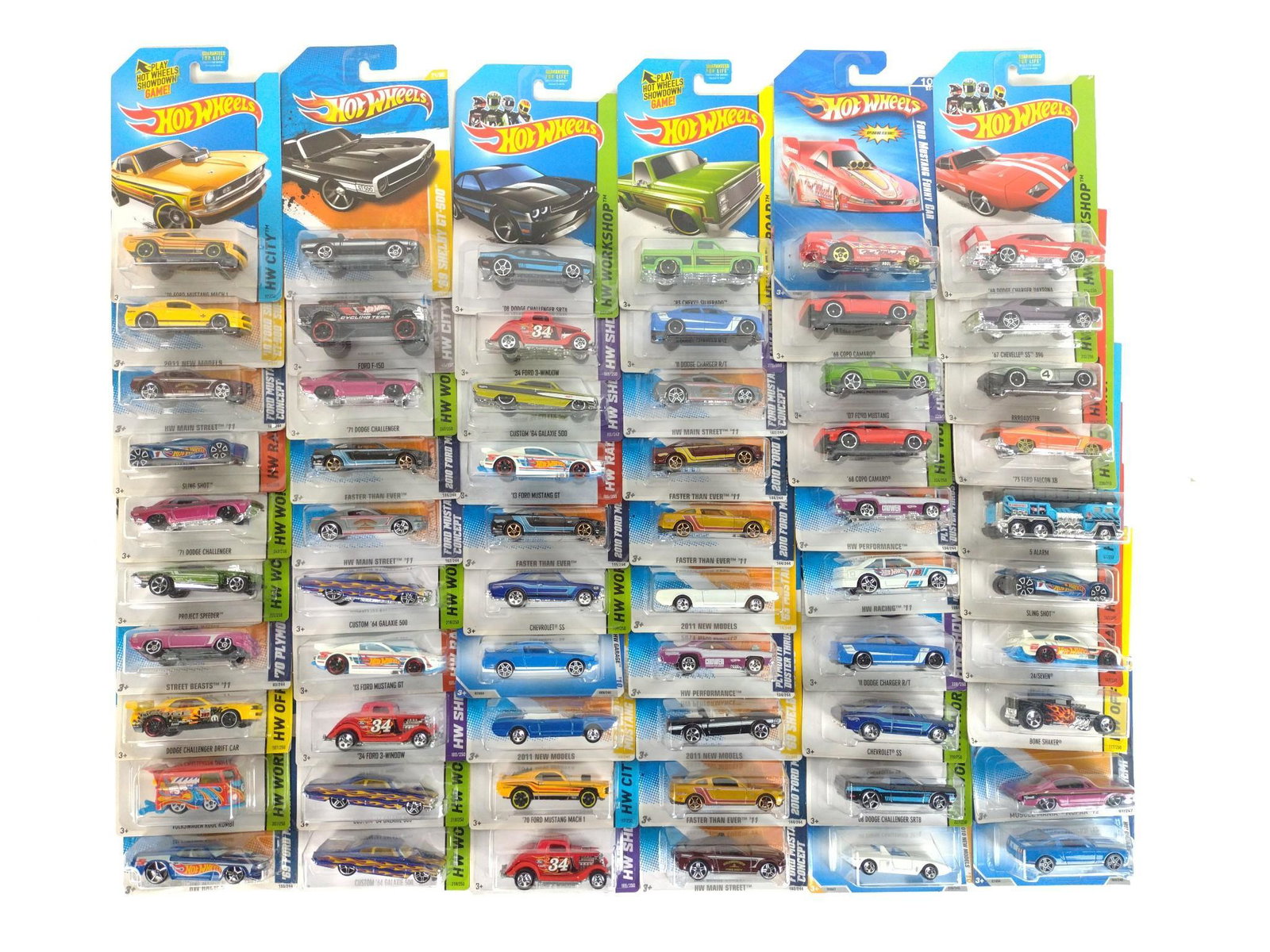 60 Vintage Hot Wheels incl "Muscle Mania": All factory sealed. BC IMPORTANT: Before bidding, please read the terms and conditions. When you registered for the auction you agreed to these terms and will be required to comply with them.