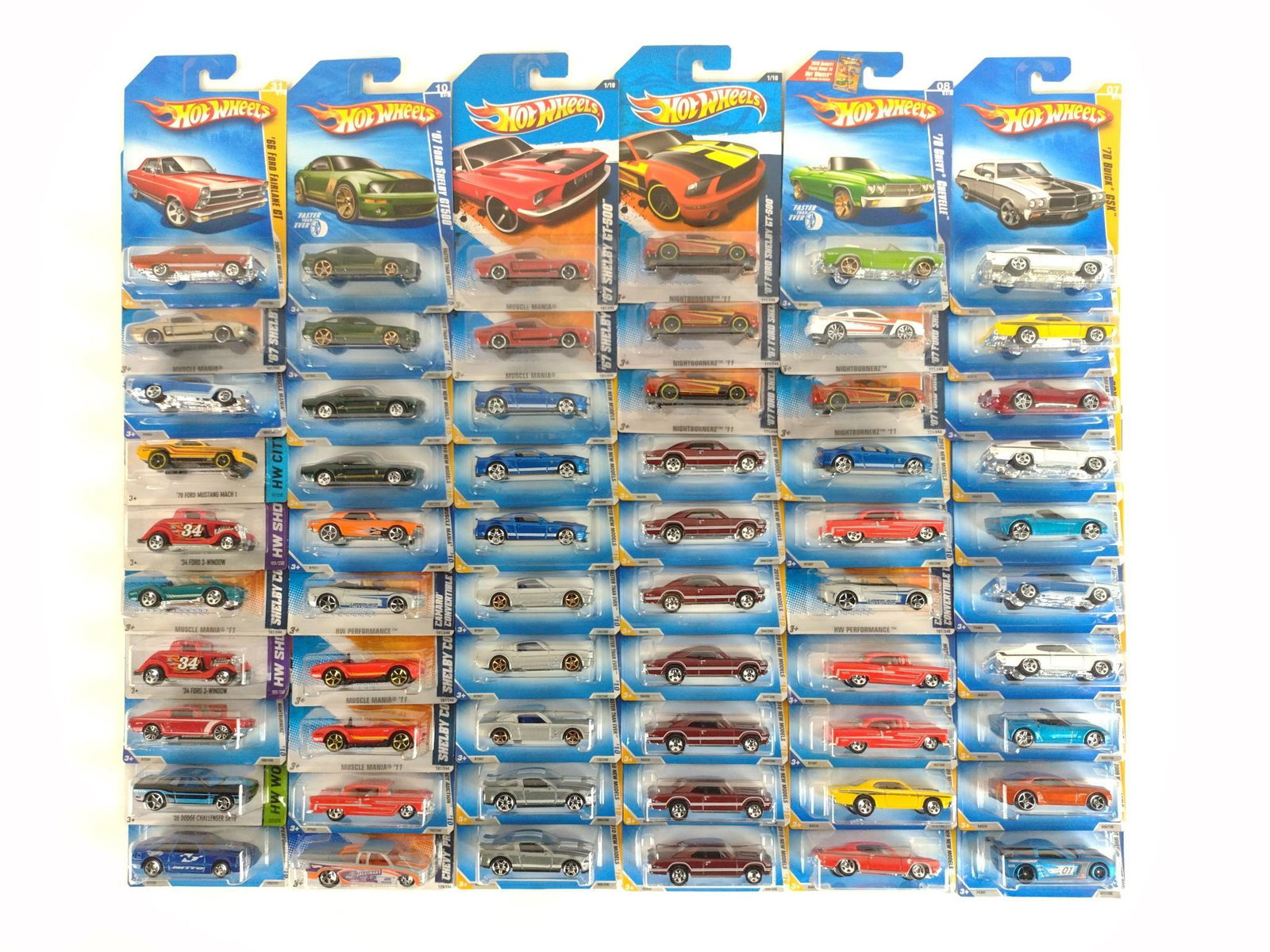 60 Vintage Hot Wheels incl "HW Performance": All factory sealed. BC IMPORTANT: Before bidding, please read the terms and conditions. When you registered for the auction you agreed to these terms and will be required to comply with them.