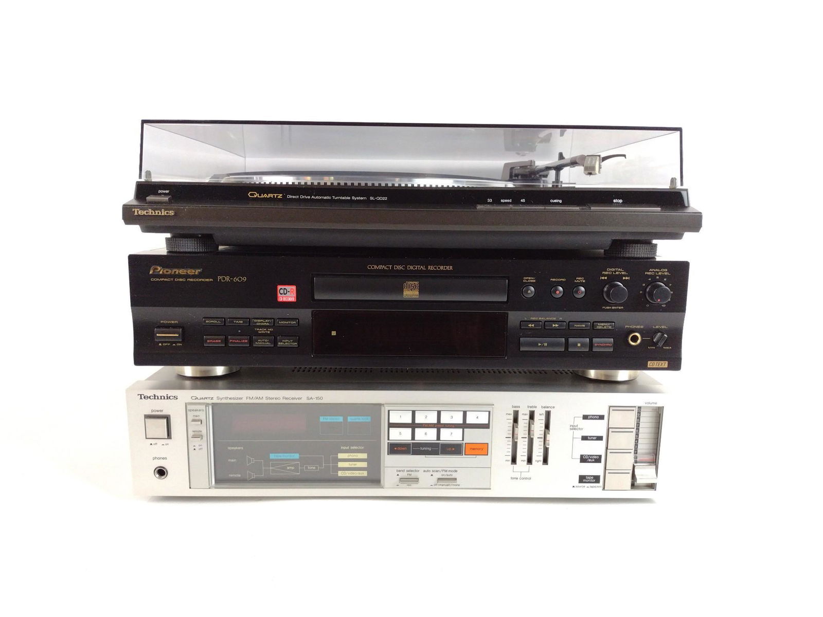 3 Pcs Stereo Equipment incl Technics (1 of 4)