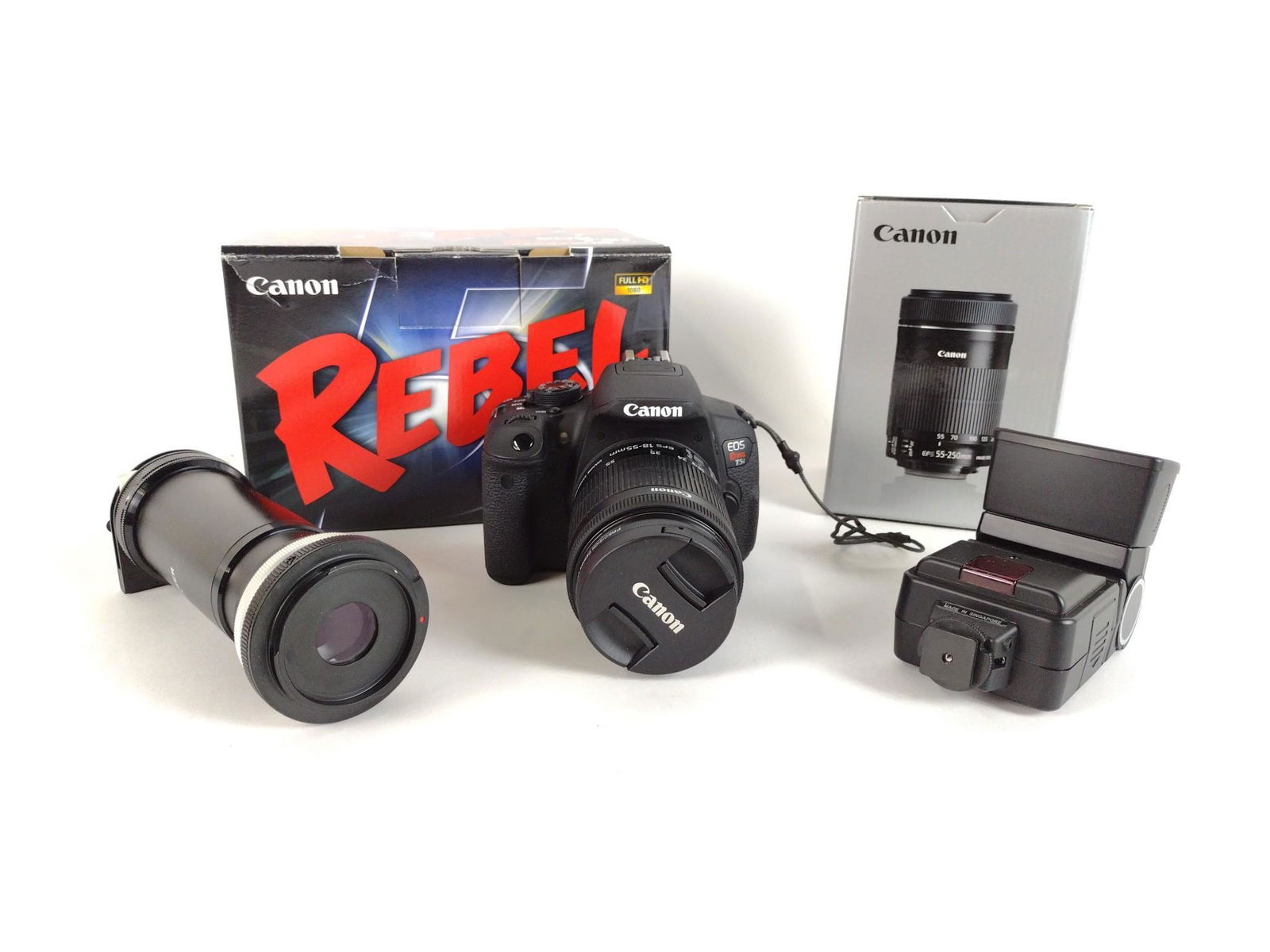 Canon Rebel Tsi w/ Lenses + Flash (1 of 7)