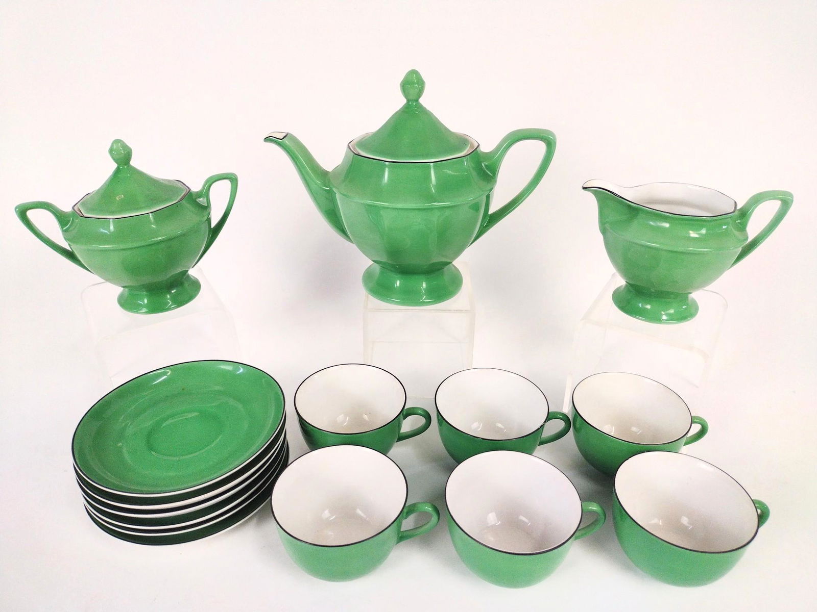 15 Pcs  Z.S.R.C. Tea Set (1 of 2)