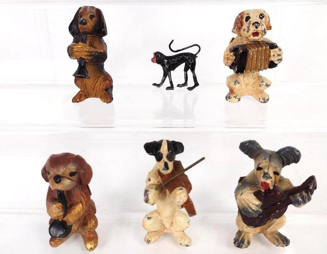 6 Vienna Bronze Figurines (1 of 2)