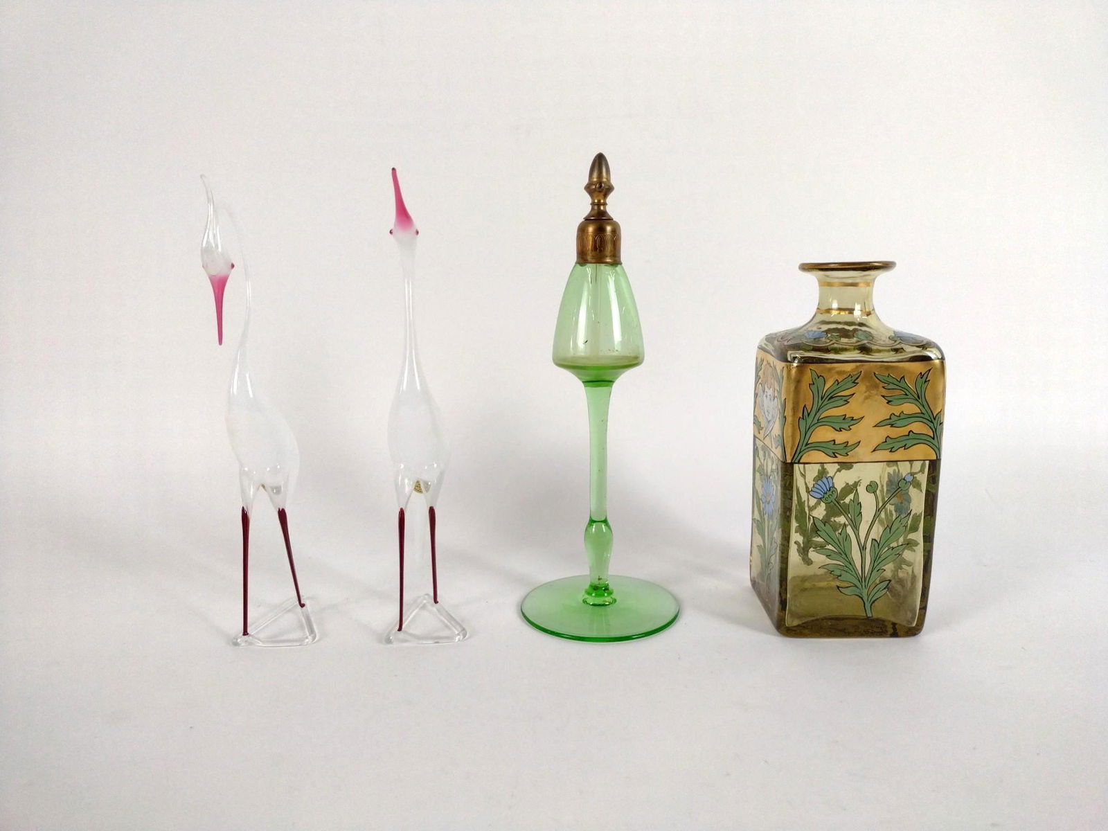 4 Pcs Glassware incl Deakin Birds (1 of 4)