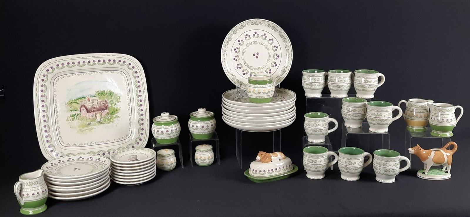 51 Pcs Pfaltzgraff "The Circle of Kindness" Dinnerware (1 of 4)