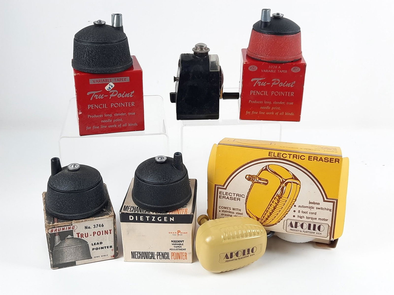 5 Vintage Pencil Sharpeners and 1 Electric Eraser (1 of 3)