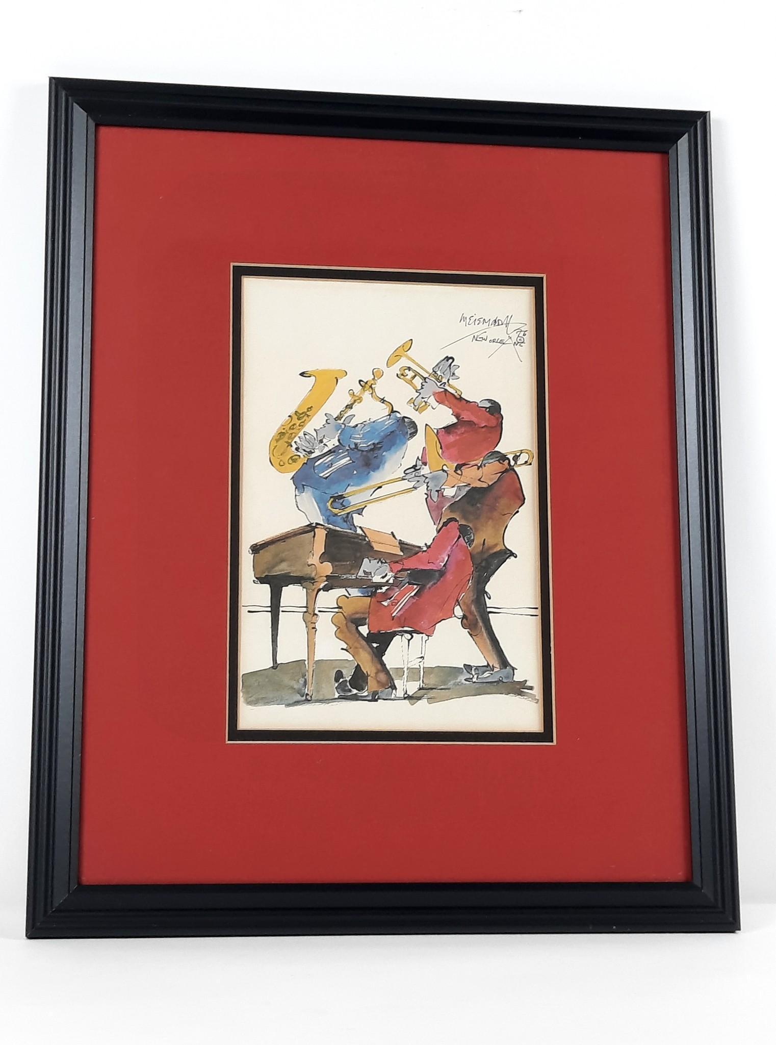 Leo Meiersdorff New Orleans Musician Print (1 of 2)