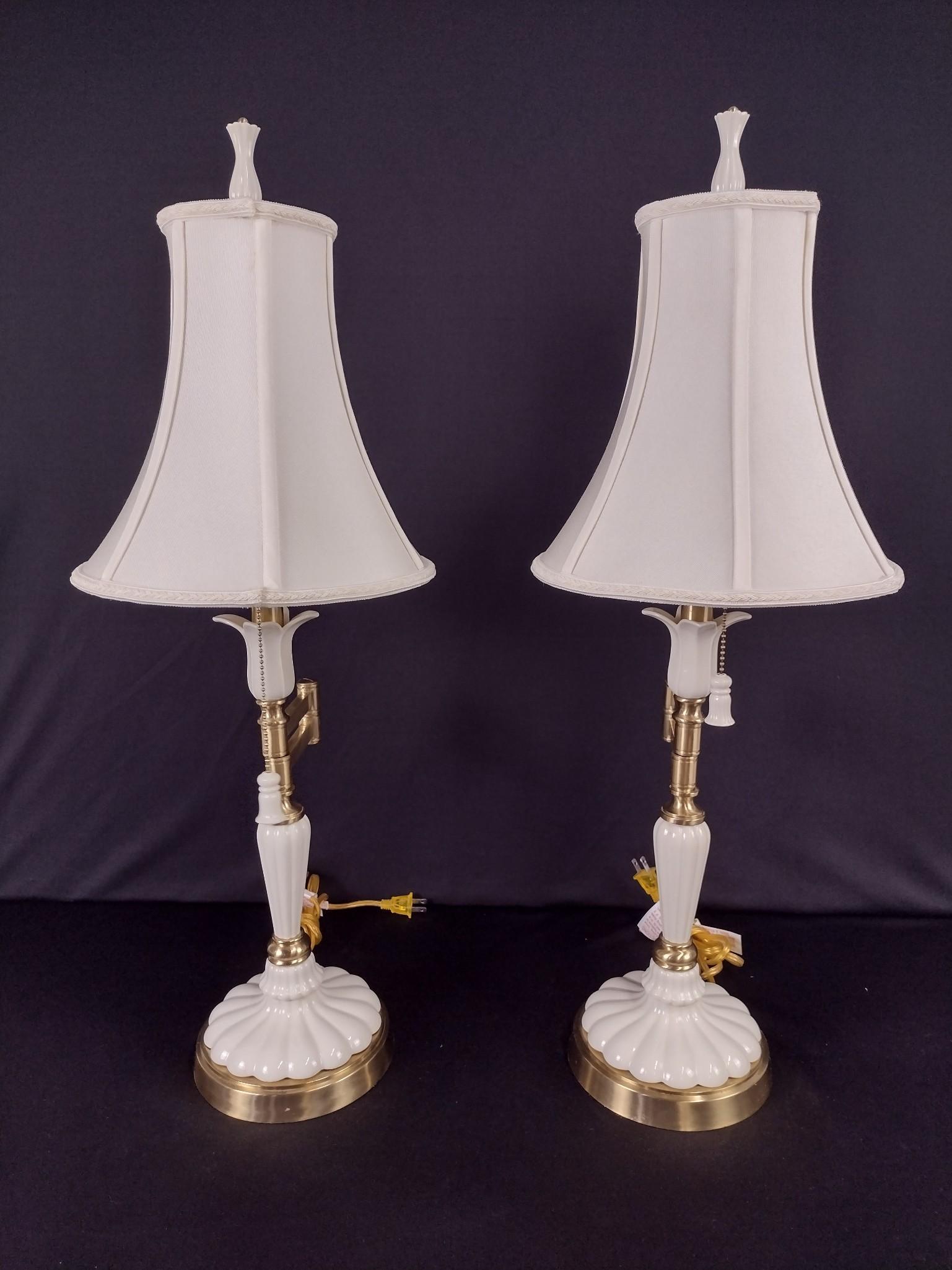 Pr Ceramic Table Lamps (1 of 3)