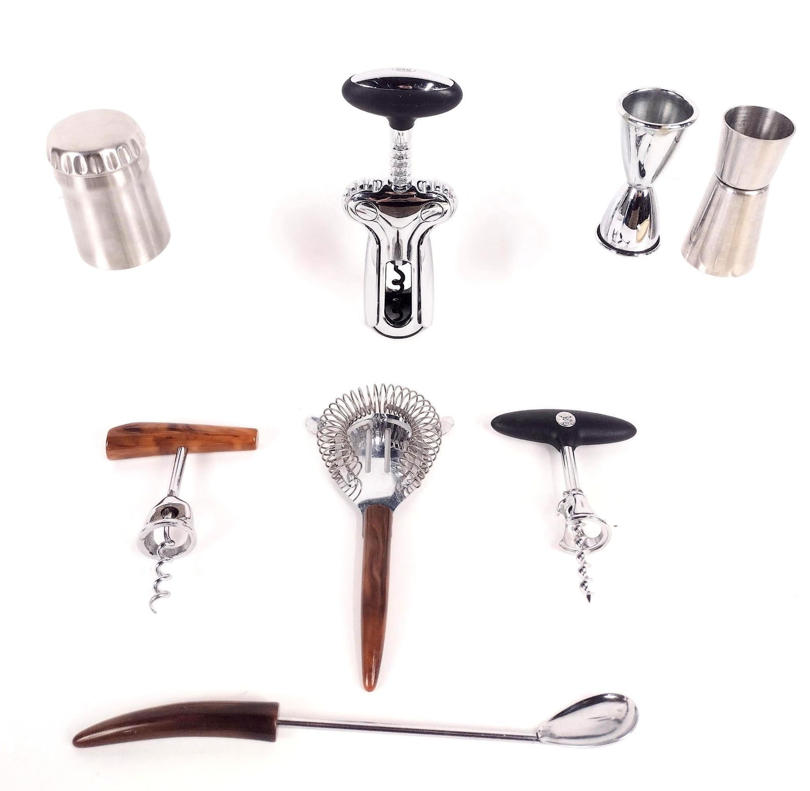 8 Pcs Barware incl Bakelite (1 of 3)