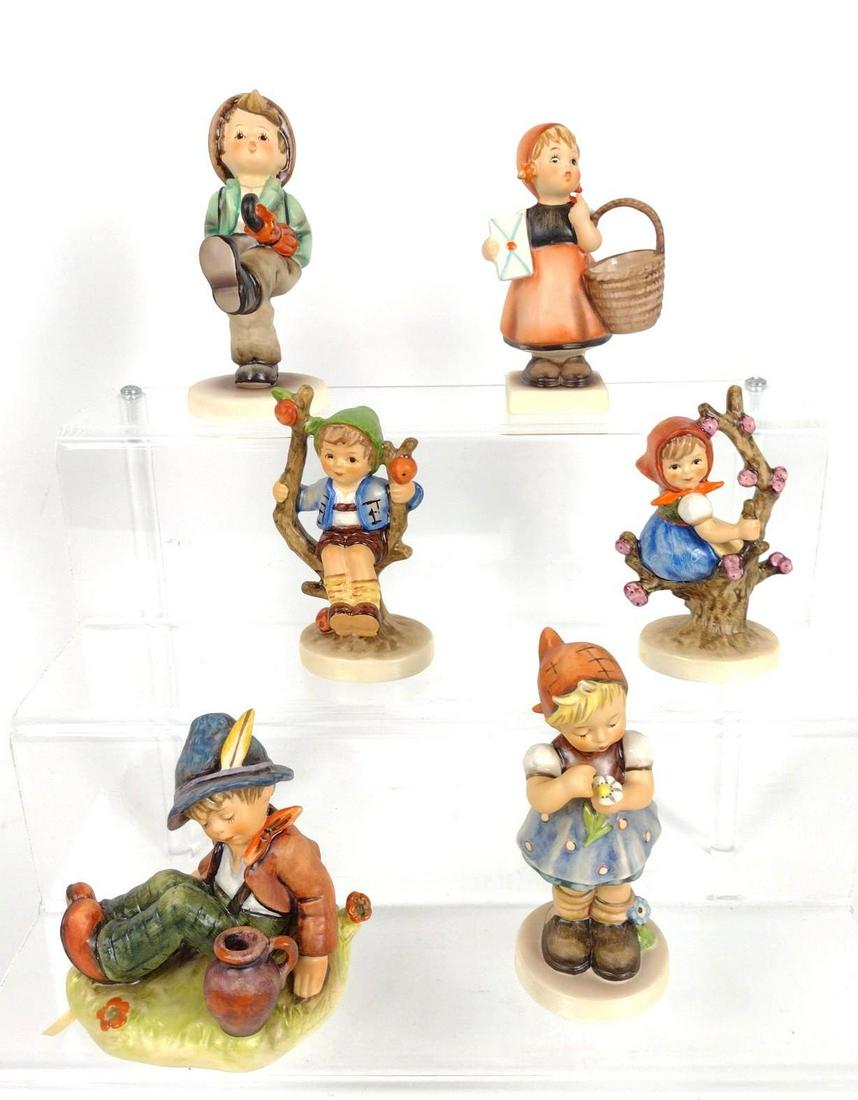 6 Hummel Figurines incl Globe Trotter (1 of 8)