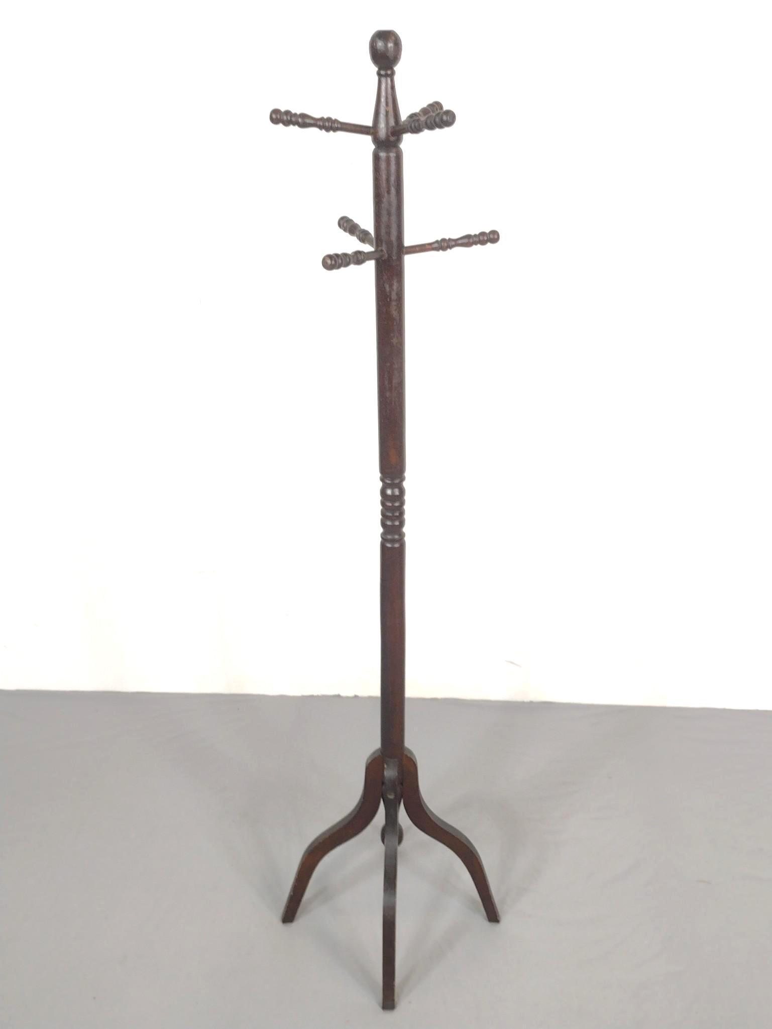 Wood Coat Tree (1 of 4)