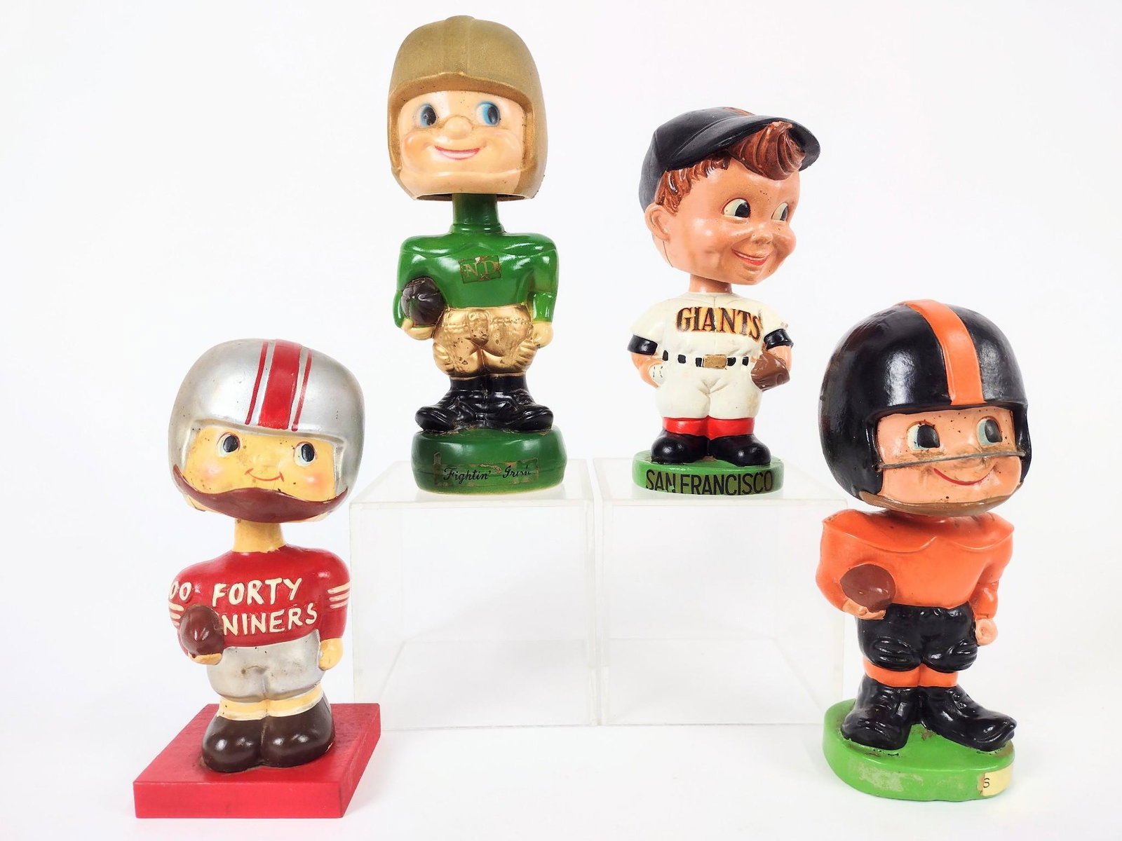 4 Sports Bobbleheads incl NY Giants (1 of 2)