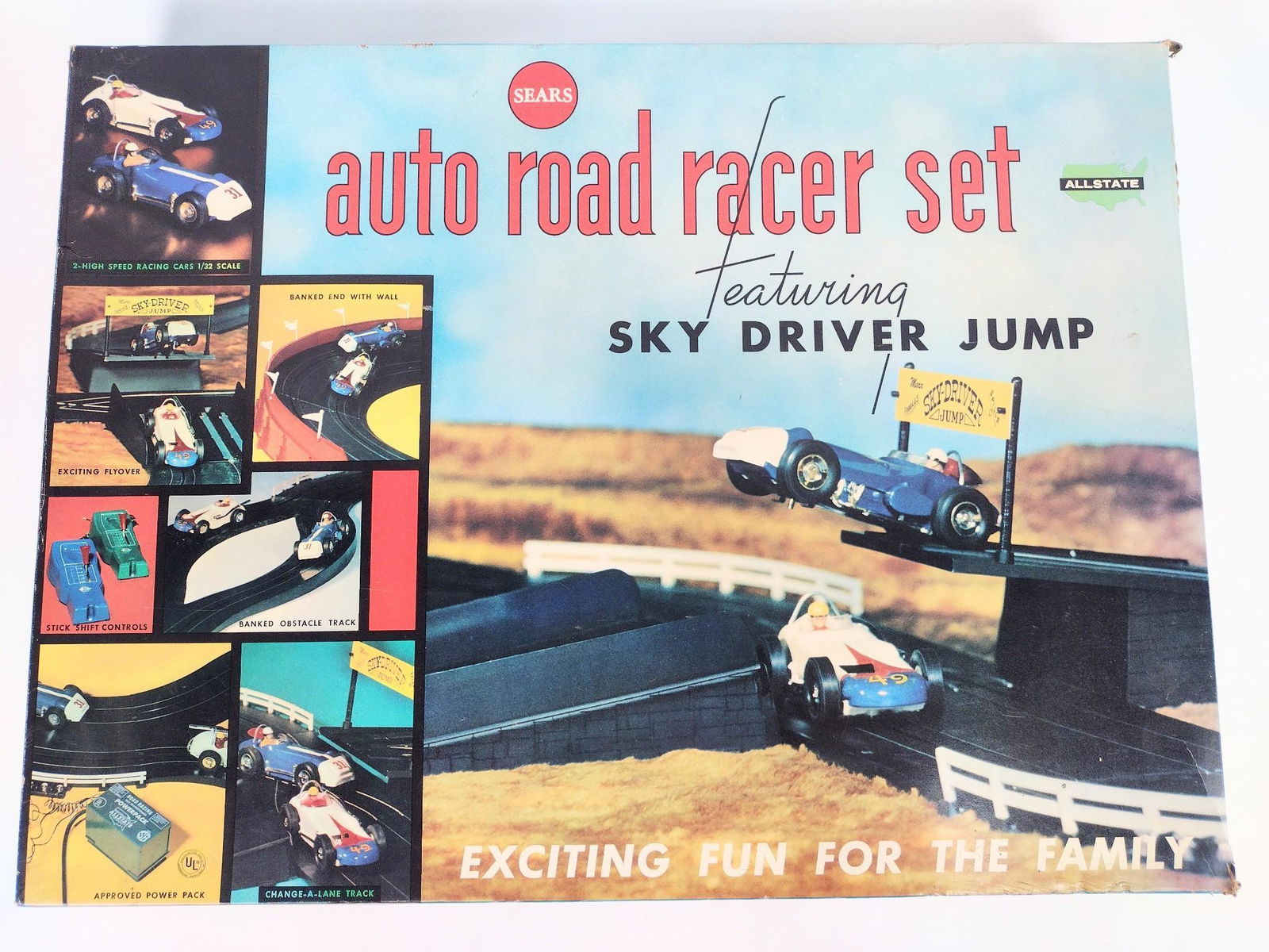 Sears Auto Road Racer Set Featuring Sky Driver Jump (1 of 9)