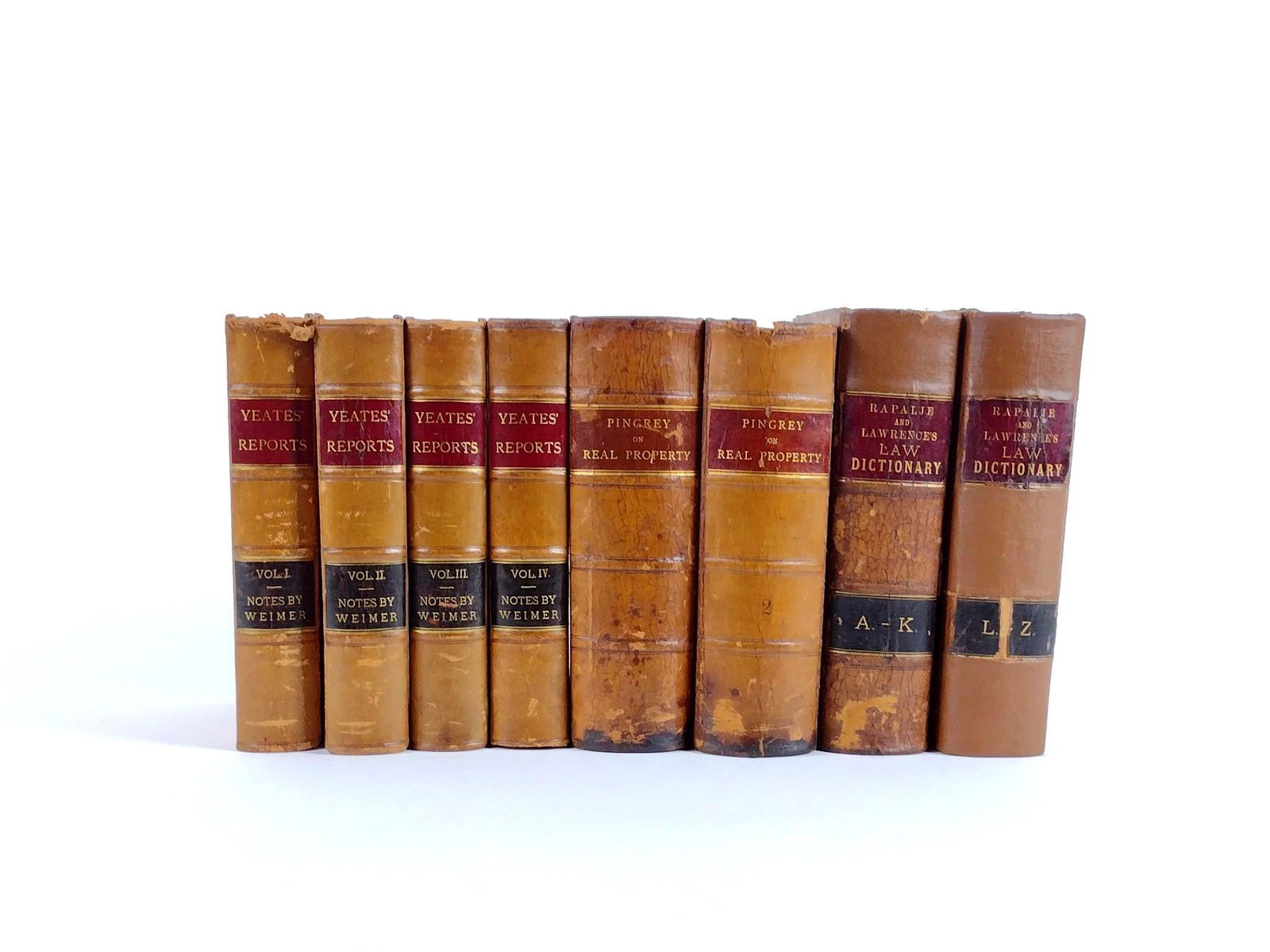 8 Books on Political Reports + Law Dictionary (1 of 12)
