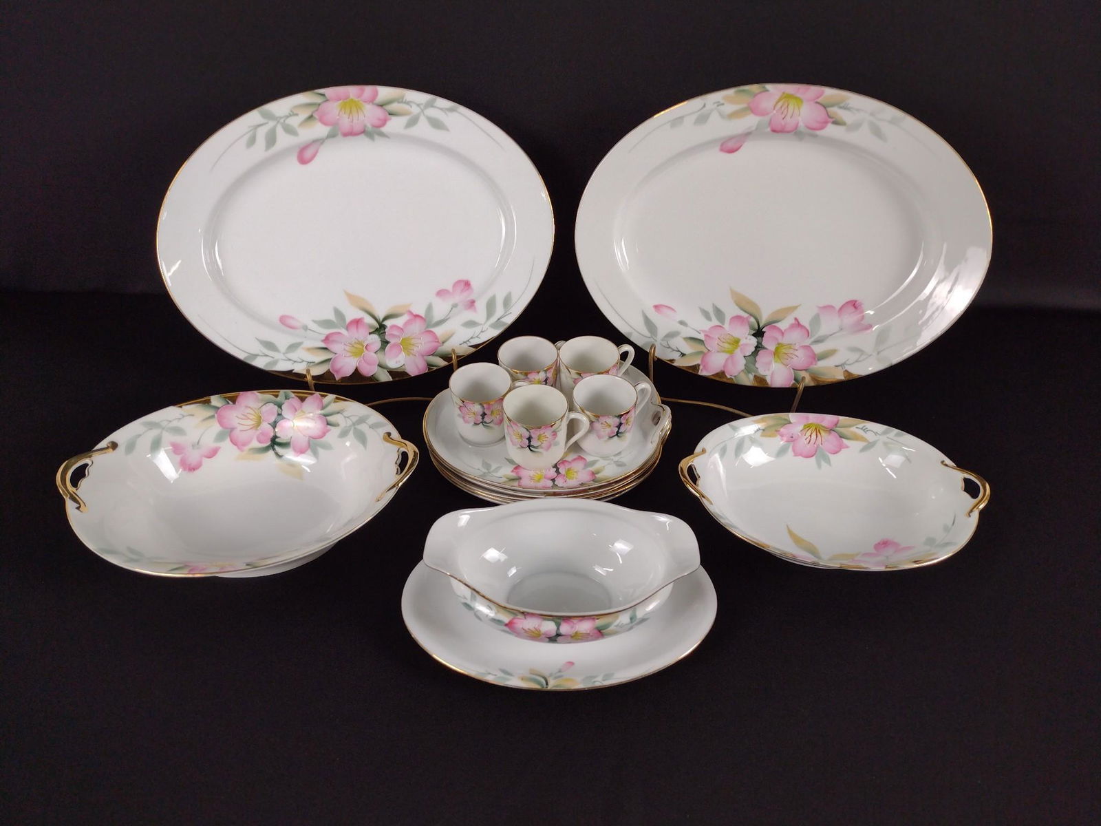 14 Pcs Noritake Azalea Incl Luncheon Set (1 of 6)