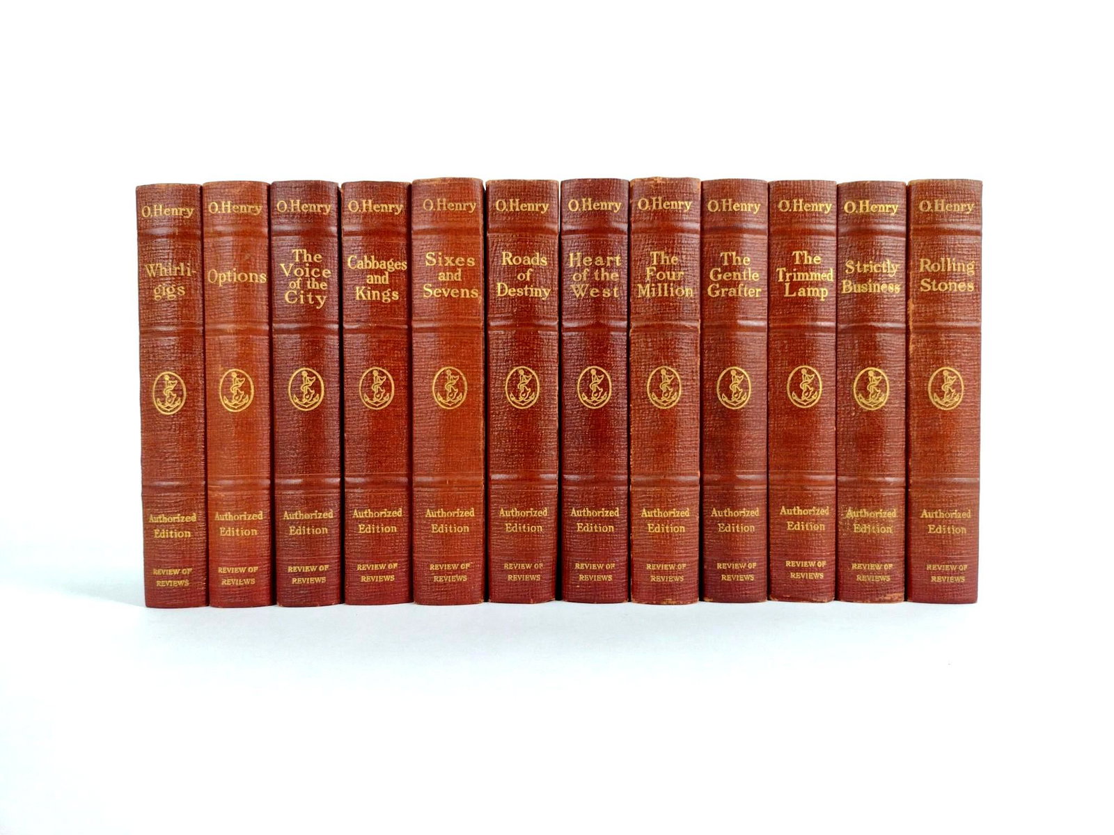 12 Vols O'Henry Works: Copyright 1919. All Published by Doubleday, Page & Company. BC IMPORTANT: Before bidding, please read the terms and conditions. When you registered for the auction you agreed to these terms and will b