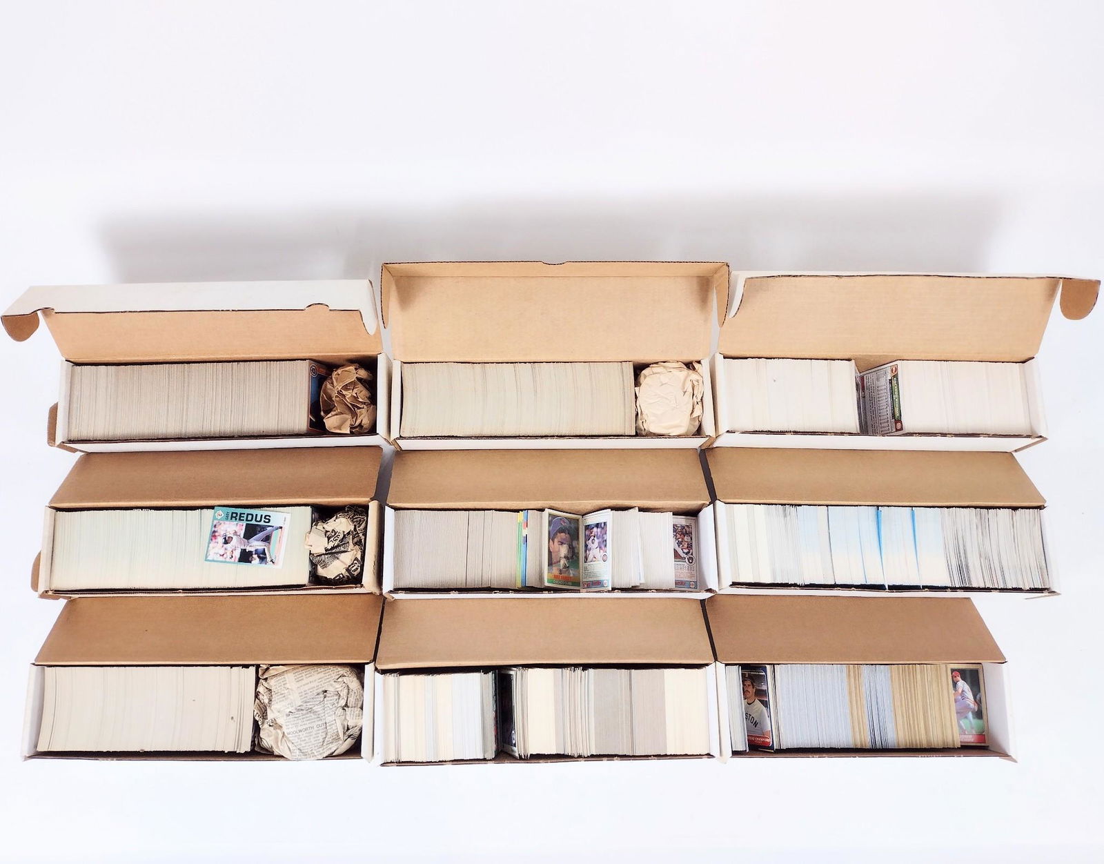 Large Grouping Vintage Baseball Cards (1 of 5)