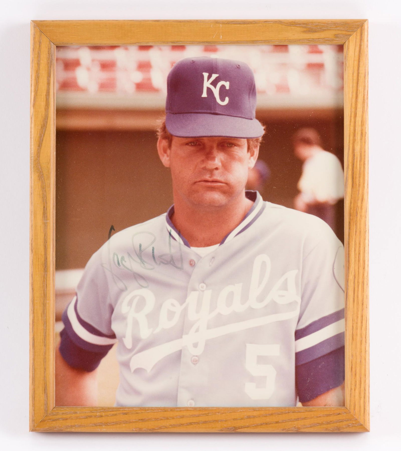 George Brett Autographed Picture (1 of 2)