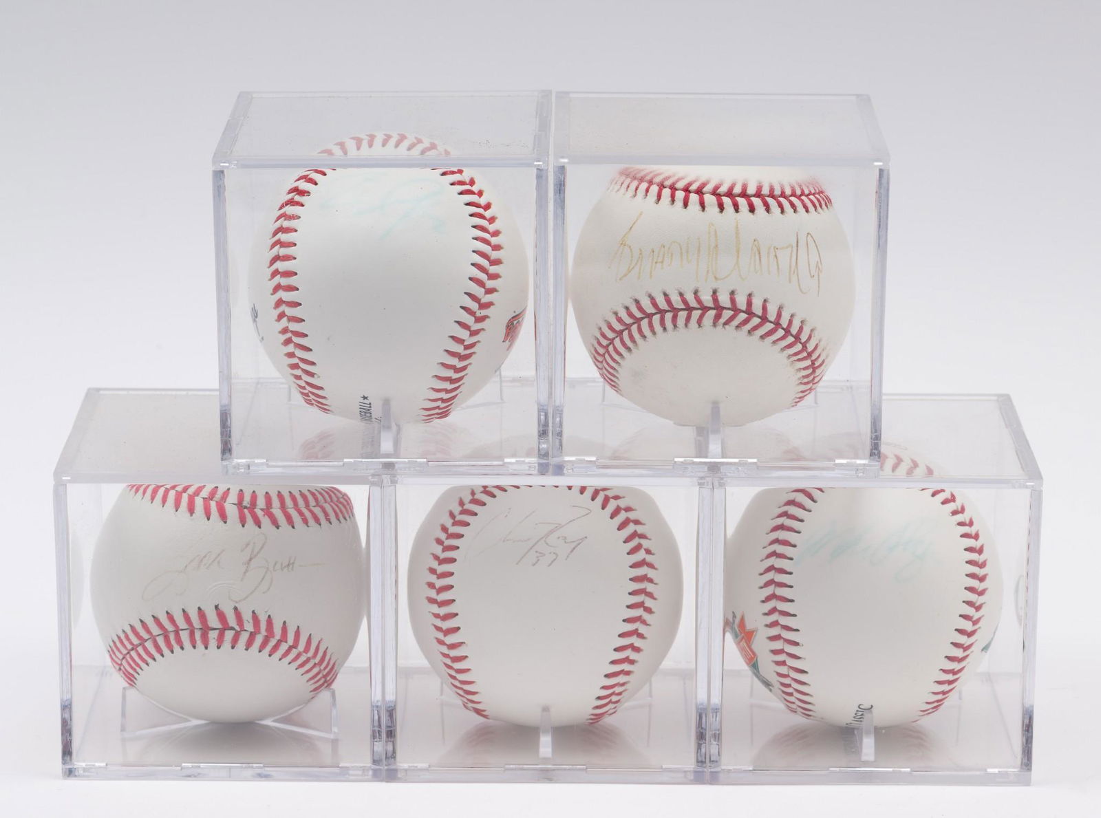 5 Autographed Baseballs (1 of 8)