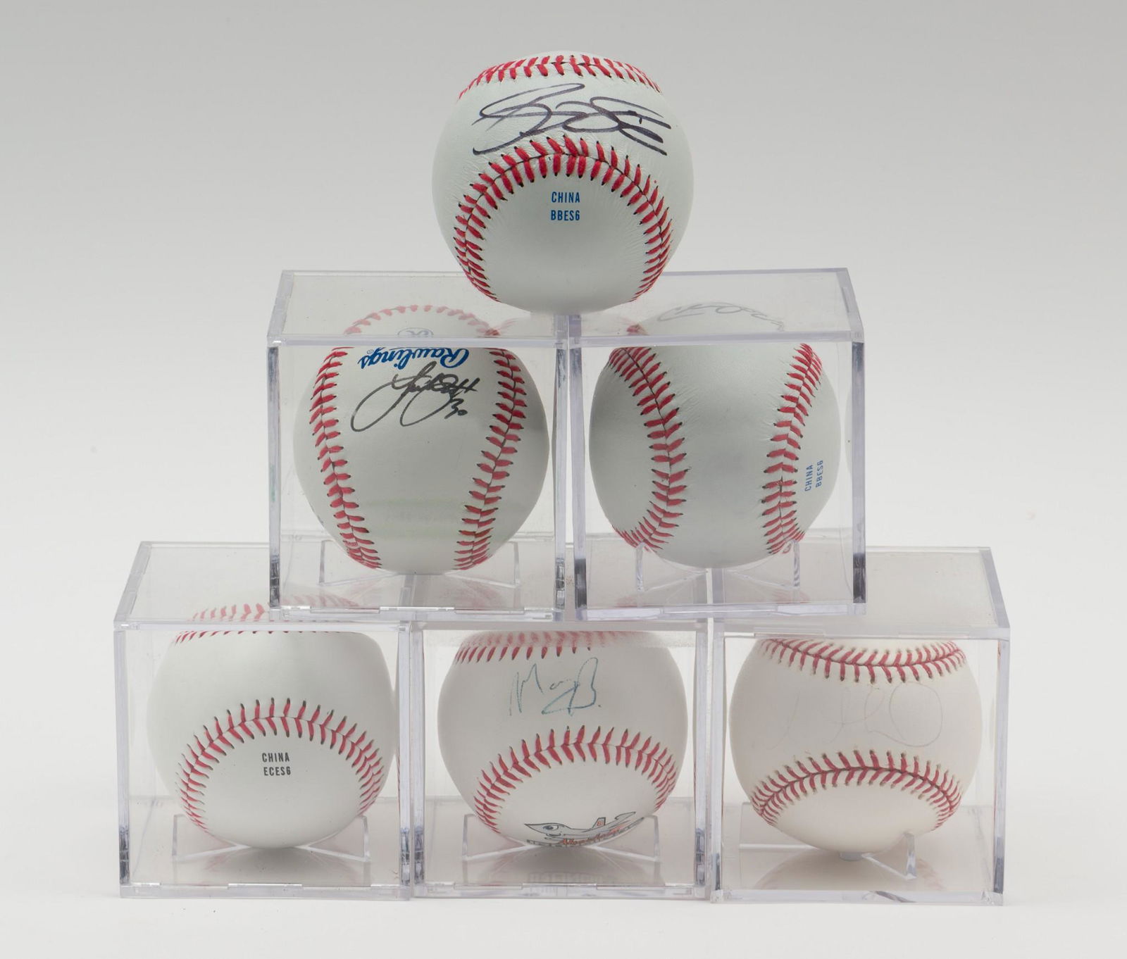6 Signed Baseballs (1 of 7)