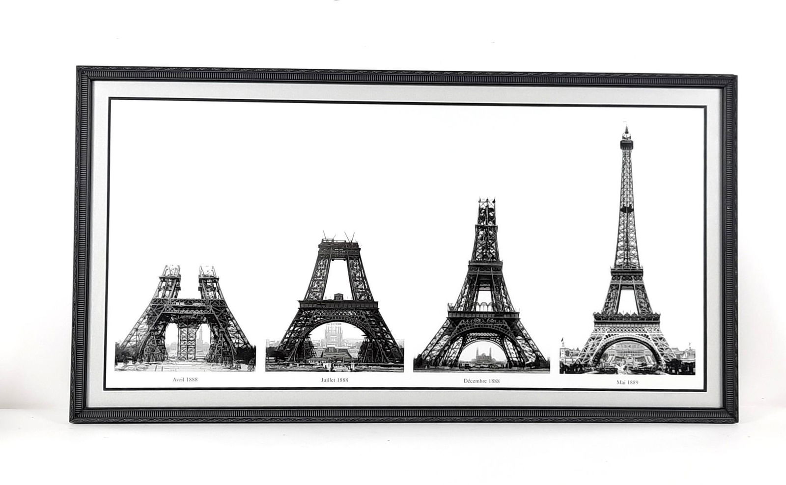 The Building of 1888 Eiffel Tower Print (1 of 3)