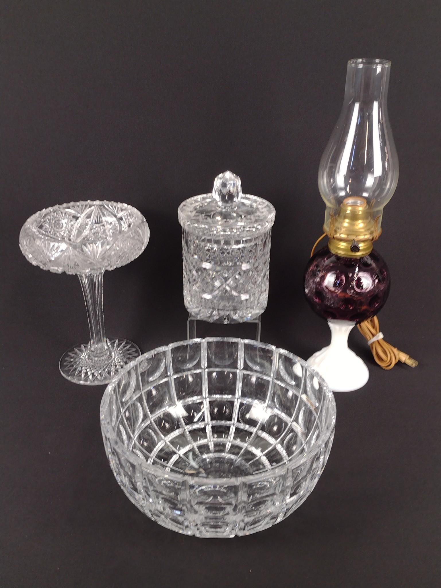 4 Pcs Glassware Incl Lamp (1 of 3)