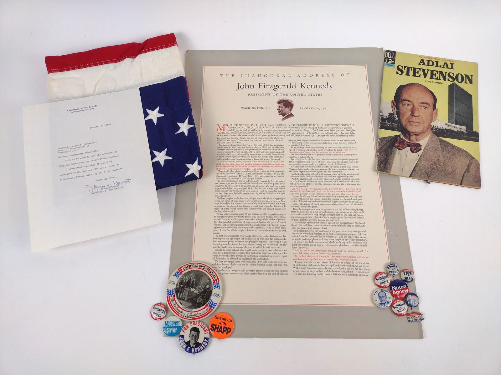 16 Pcs Political Incl Buttons (1 of 6)