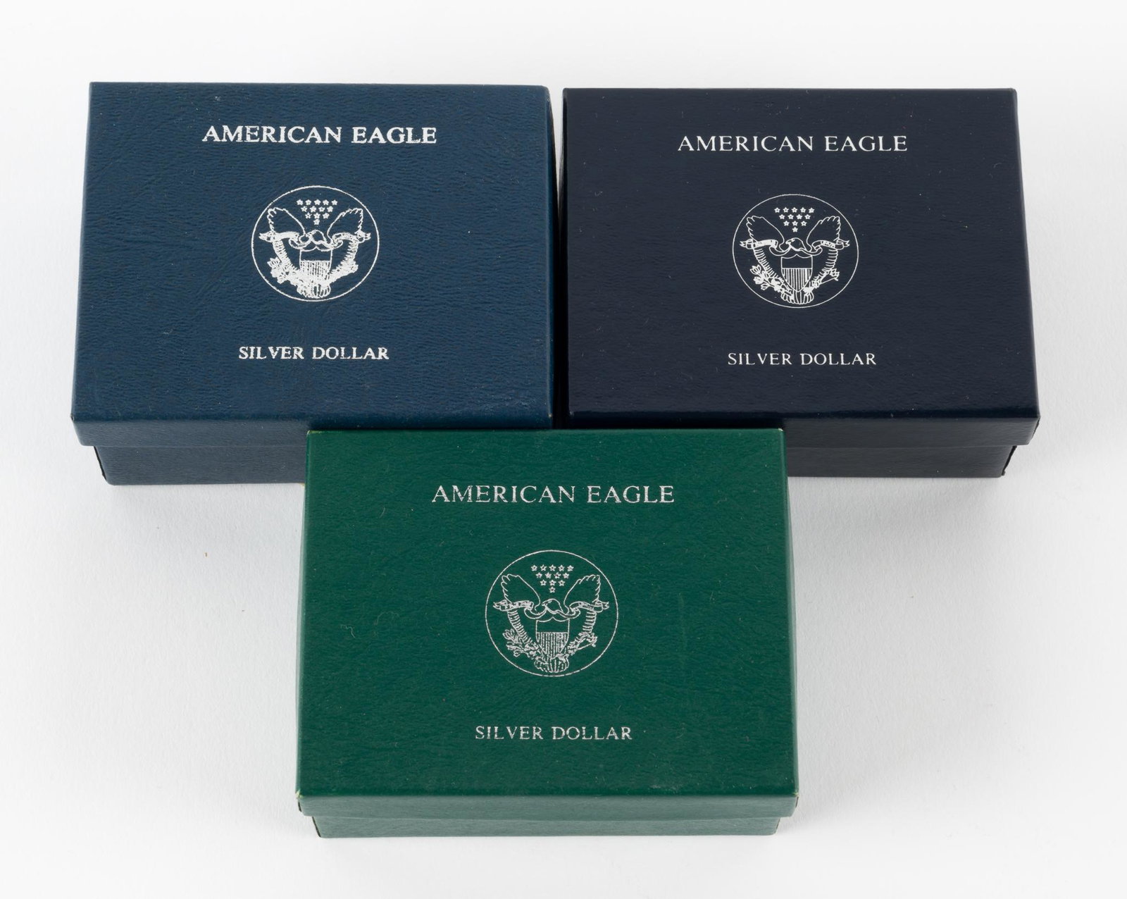 1987 & 2 1988 American Silver Eagles (1 of 4)